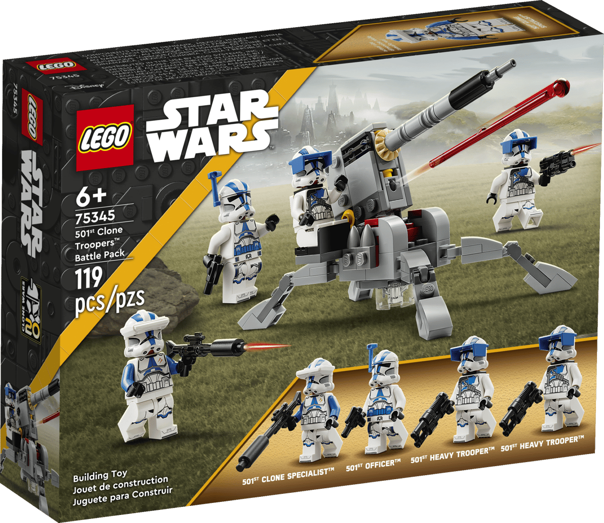 LEGO Star Wars - 501st Clone Troopers Battle Pack - 75345