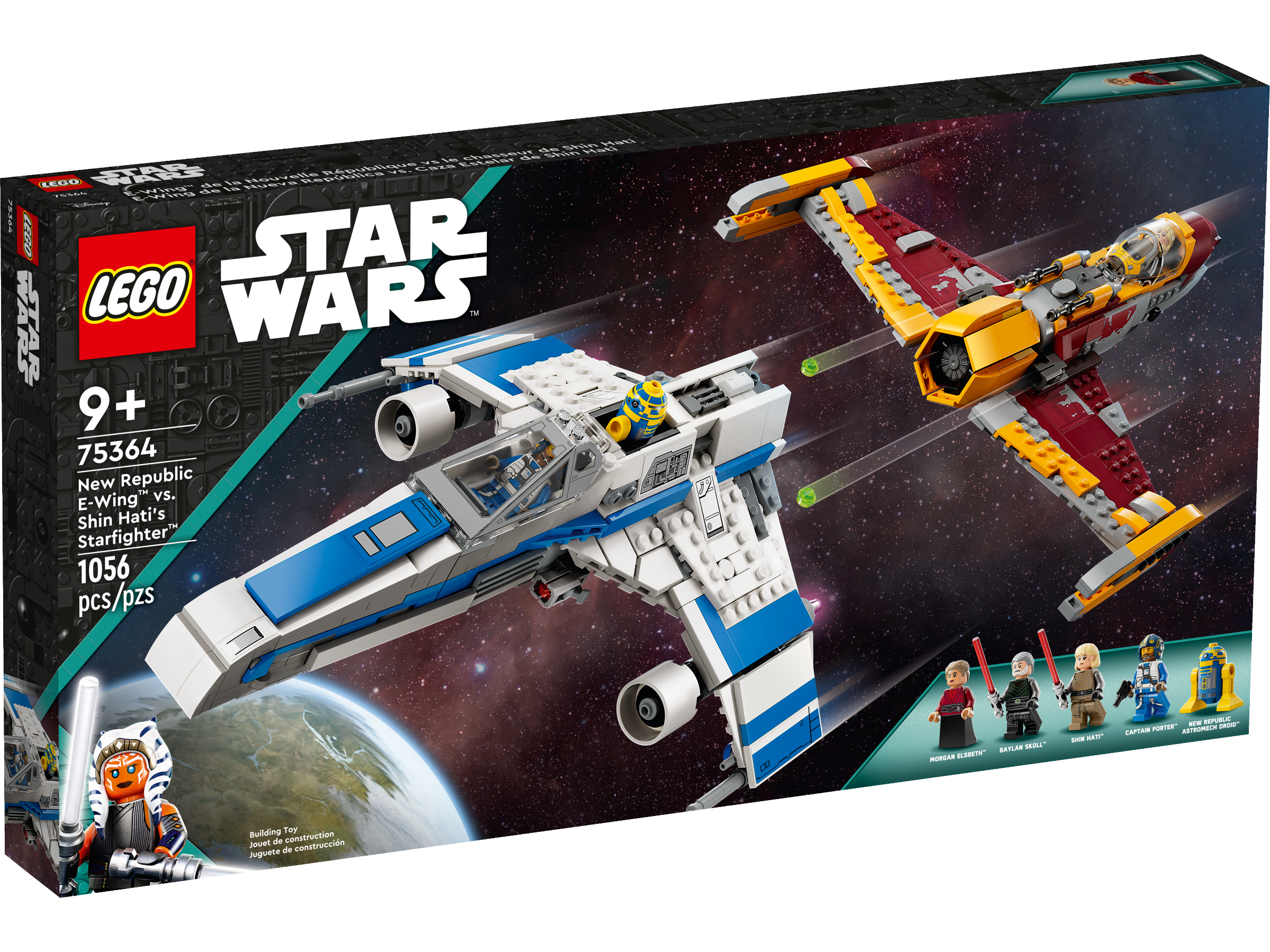 LEGO Star Wars - New Republic E-Wing vs. Shin Hati’s Starfighter - 75364