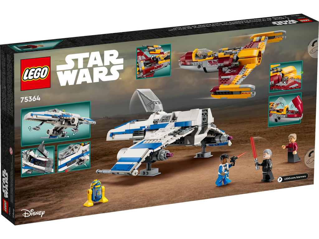LEGO Star Wars - New Republic E-Wing vs. Shin Hati’s Starfighter - 75364