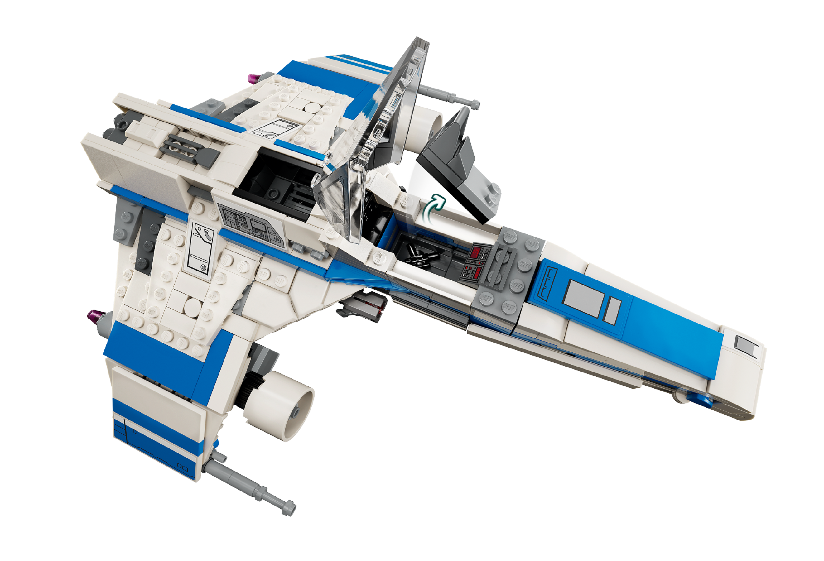 LEGO Star Wars - New Republic E-Wing vs. Shin Hati’s Starfighter - 75364