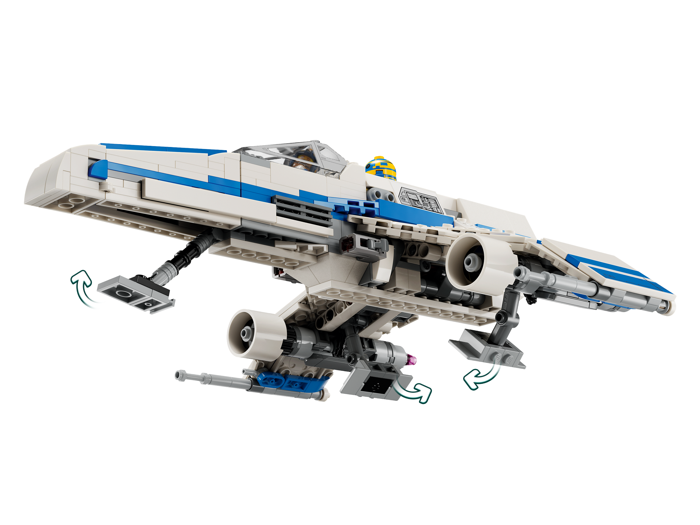 LEGO Star Wars - New Republic E-Wing vs. Shin Hati’s Starfighter - 75364