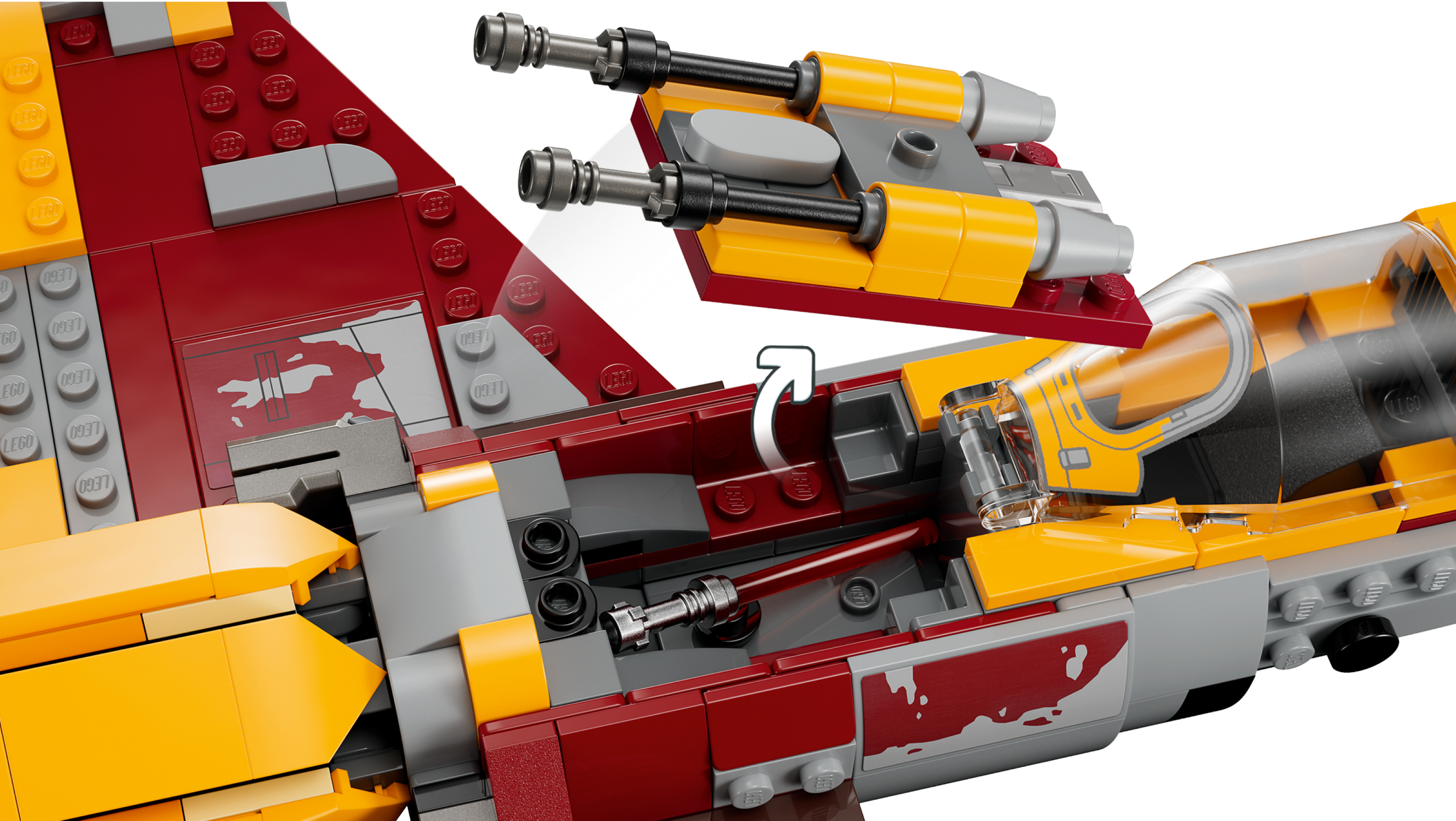LEGO Star Wars - New Republic E-Wing vs. Shin Hati’s Starfighter - 75364