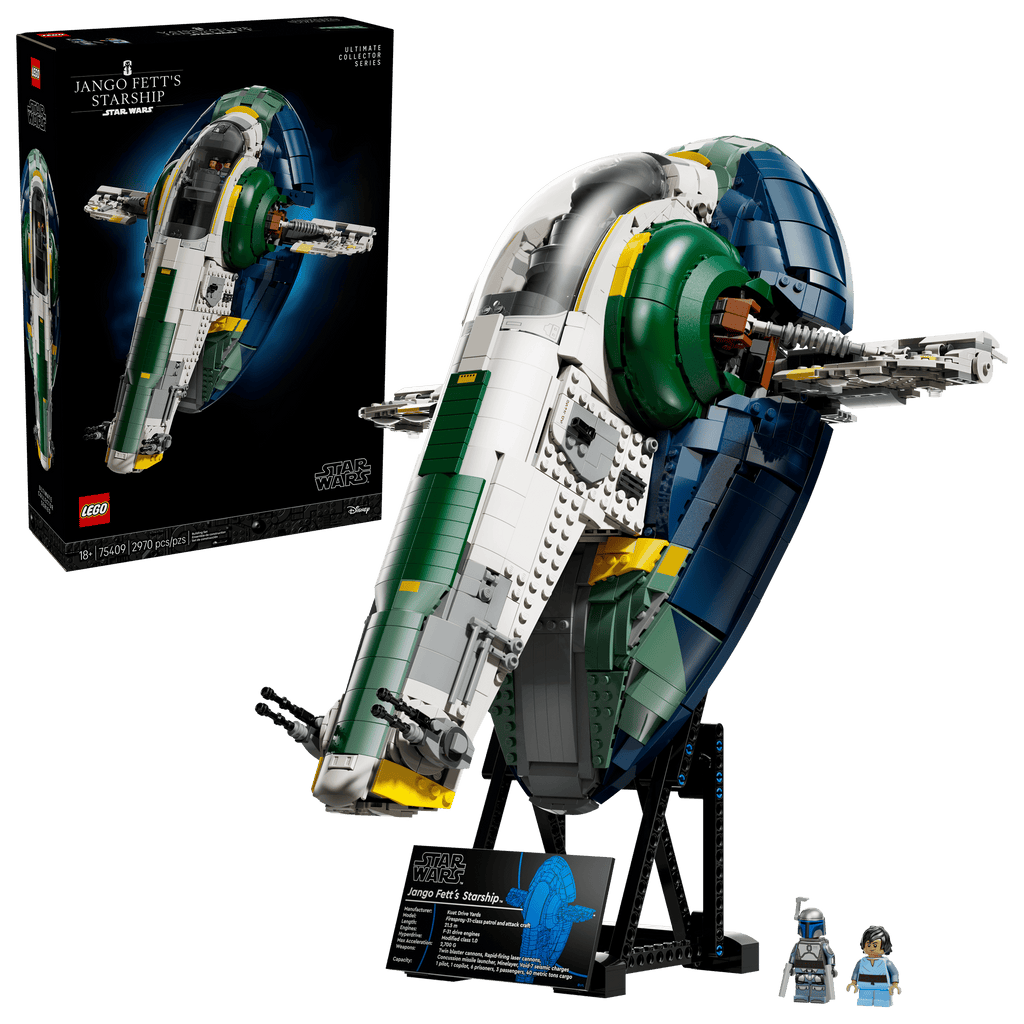 LEGO Star Wars Jango Fett's Firespray-Class Starship 75409