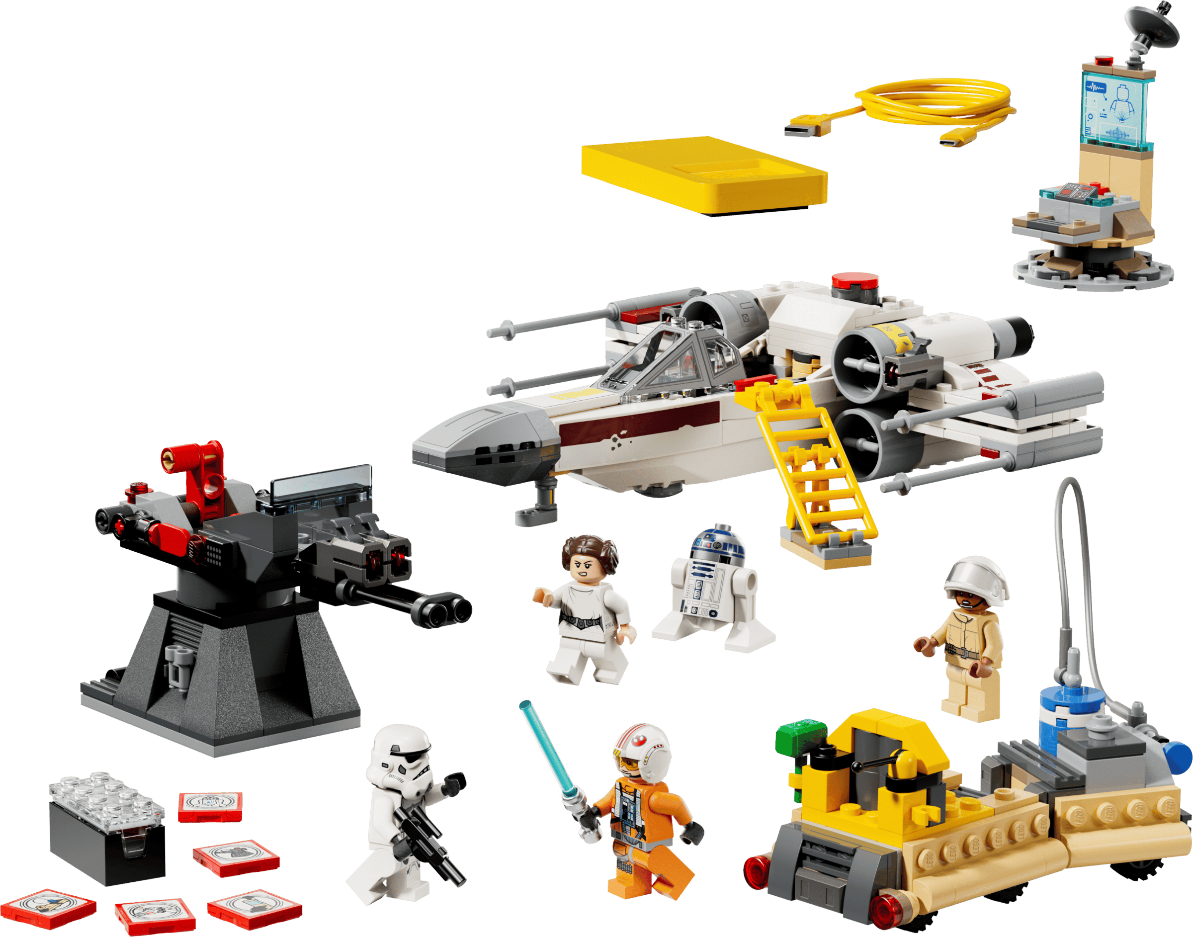 LEGO SMART Play™ Luke's Red Five X-Wing Interactive Set