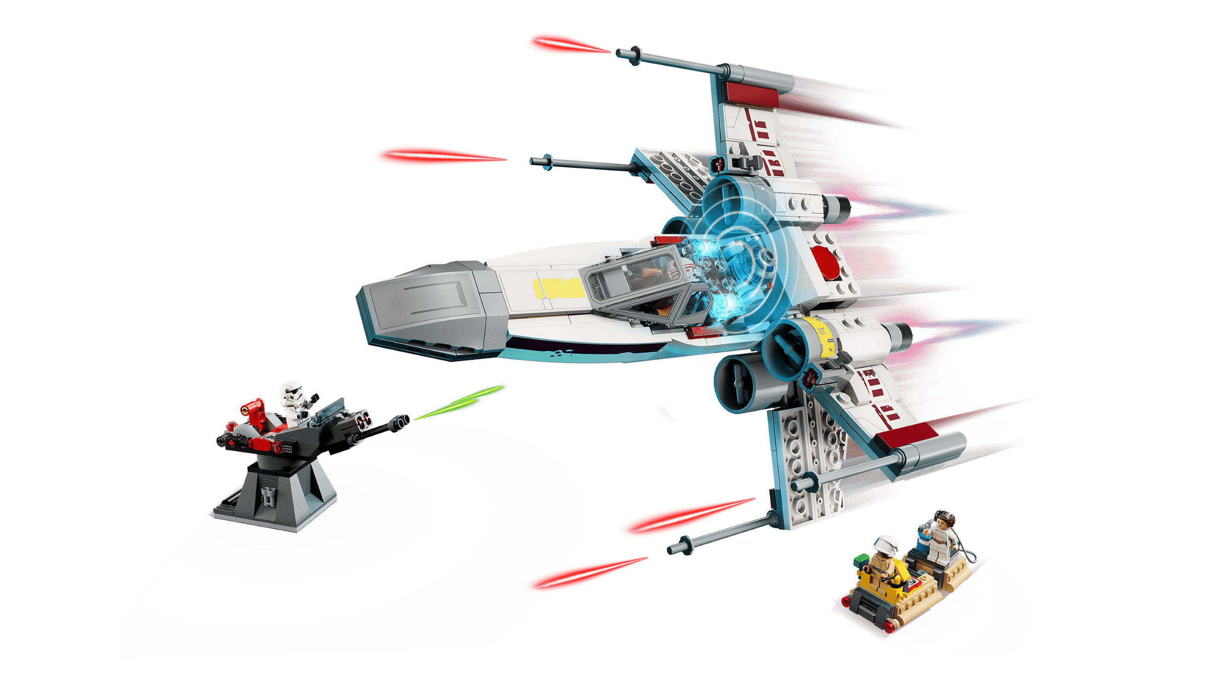 LEGO SMART Play™ Luke's Red Five X-Wing Interactive Set