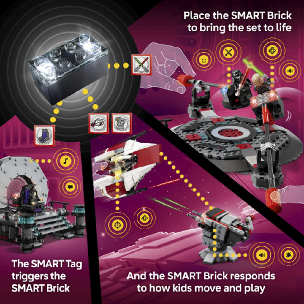 LEGO SMART Play - Throne Room Duel & A-Wing™ - 75427