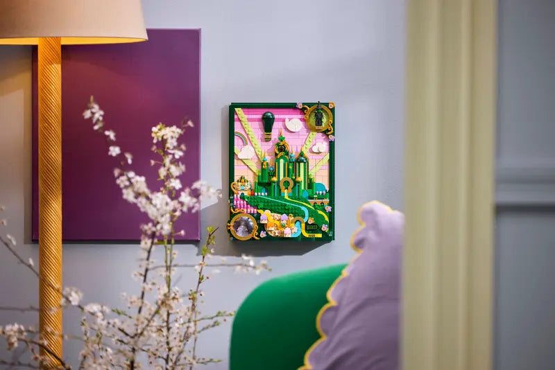 LEGO Wicked Emerald City Wall Art