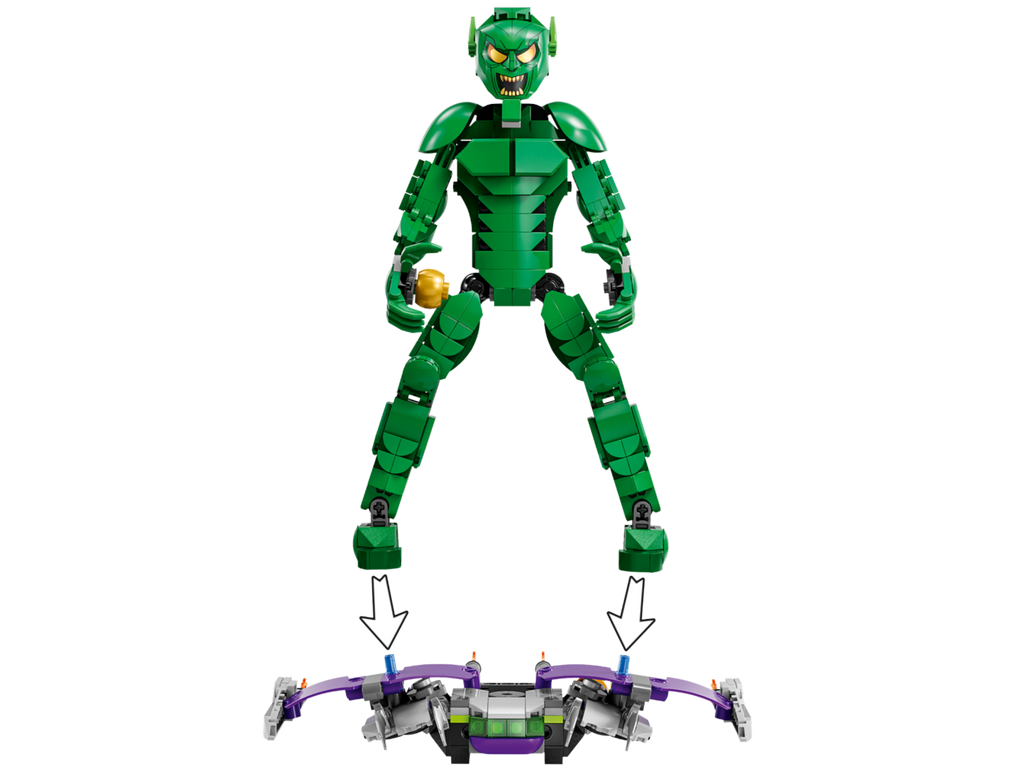 LEGO Marvel - Green Goblin Construction Figure - 76284