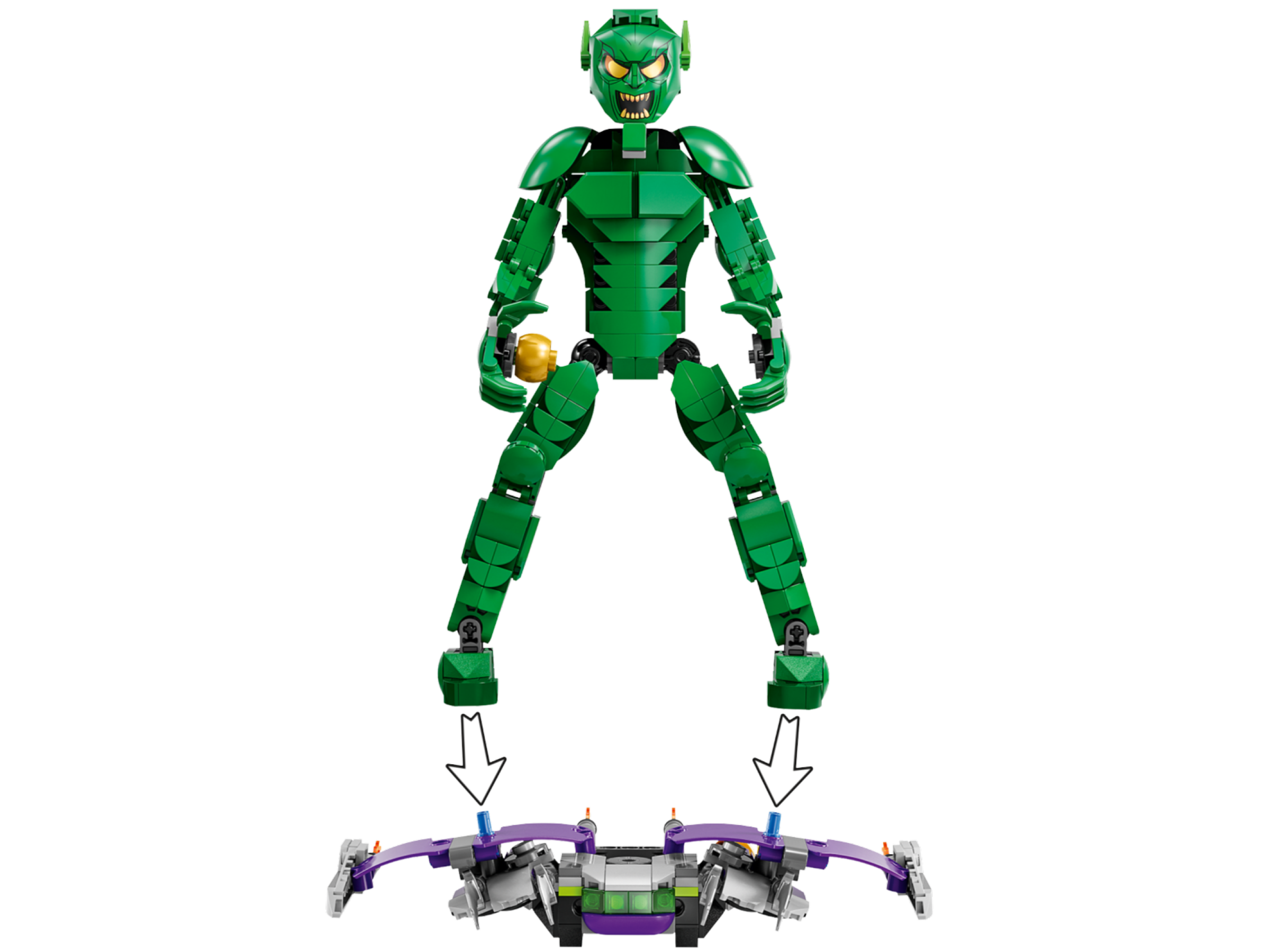 LEGO Marvel - Green Goblin Construction Figure - 76284