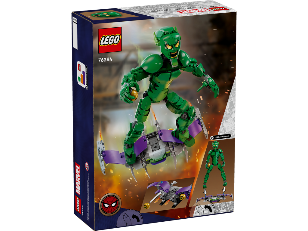 LEGO Marvel - Green Goblin Construction Figure - 76284