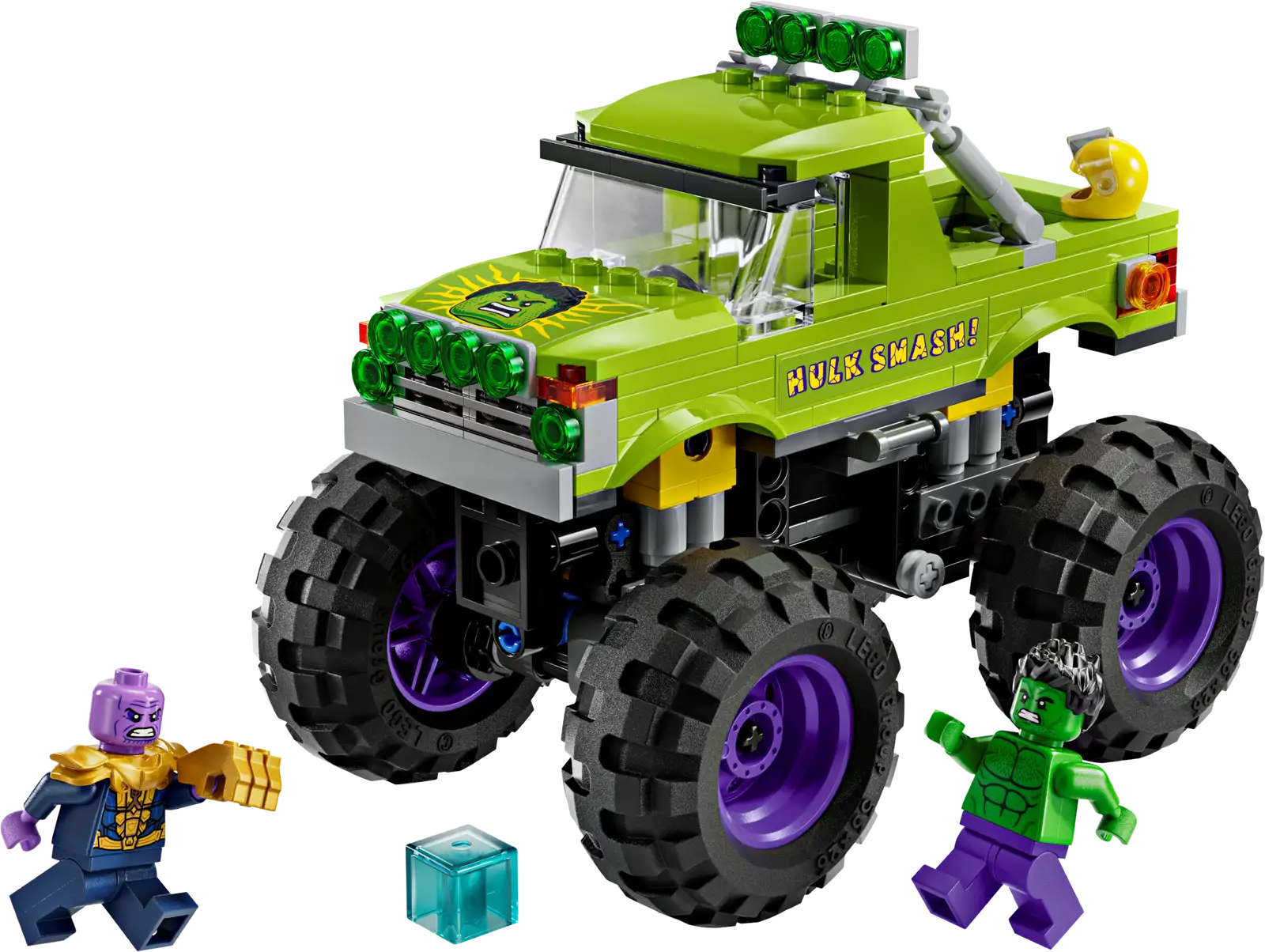 Marvel The Hulk Truck vs. Thanos