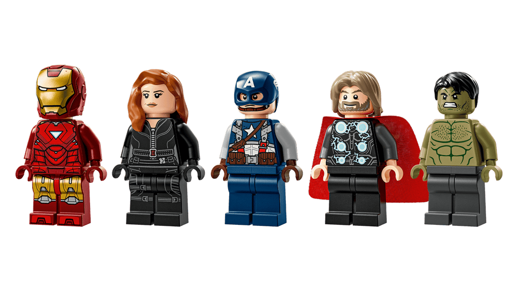 LEGO Marvel - Buildable Logo & Minifigures Collectible Set - 76313