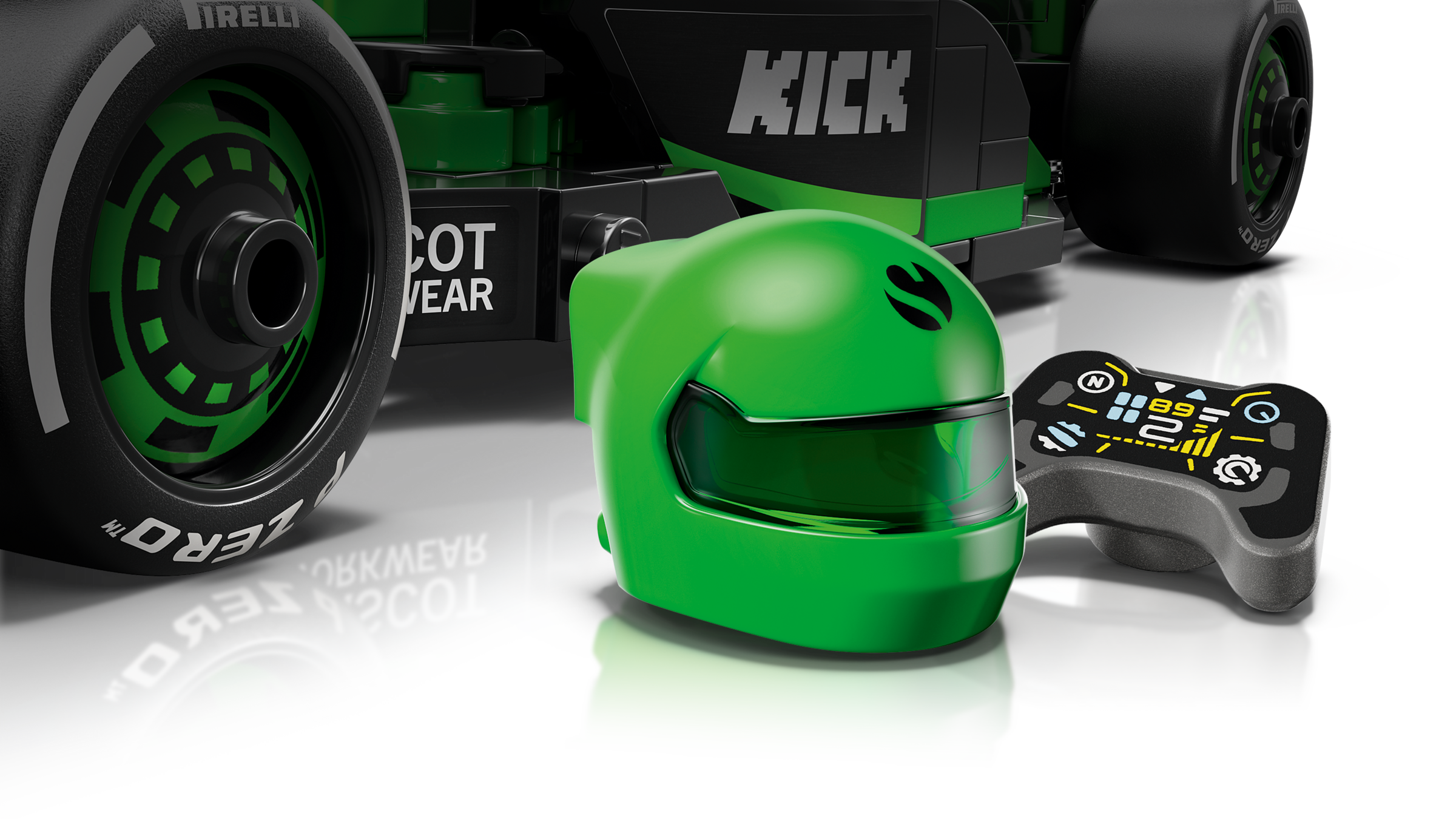 LEGO Speed Champions - KICK Sauber F1® Team C44 Race Car - 77247