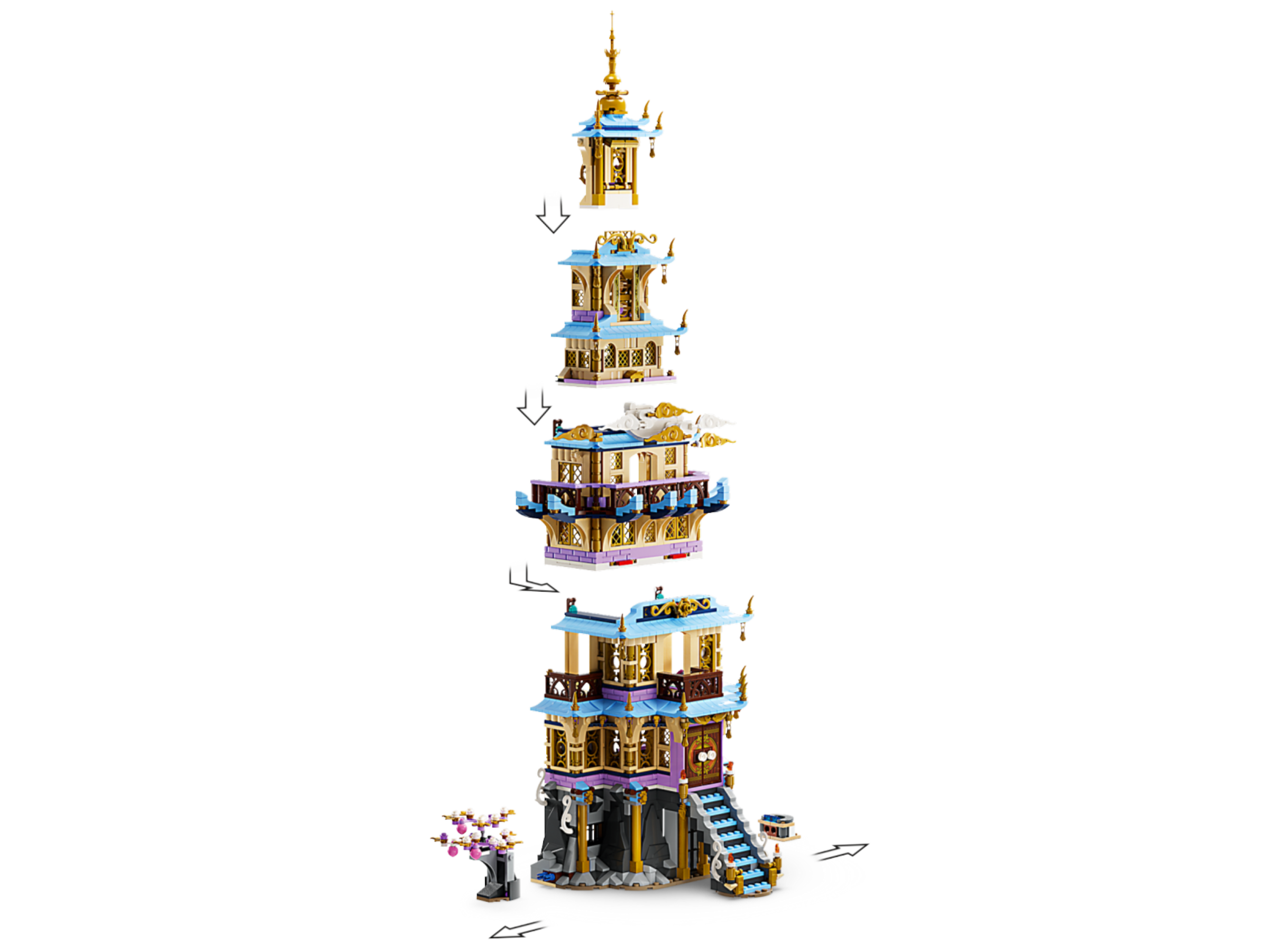 LEGO Monkie Kid - Celestial Pagoda - 80058