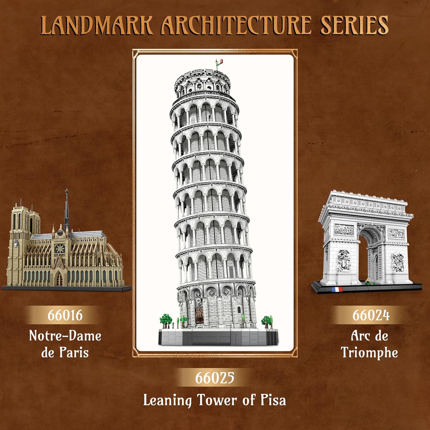 Reobrix Leaning Tower of Pisa