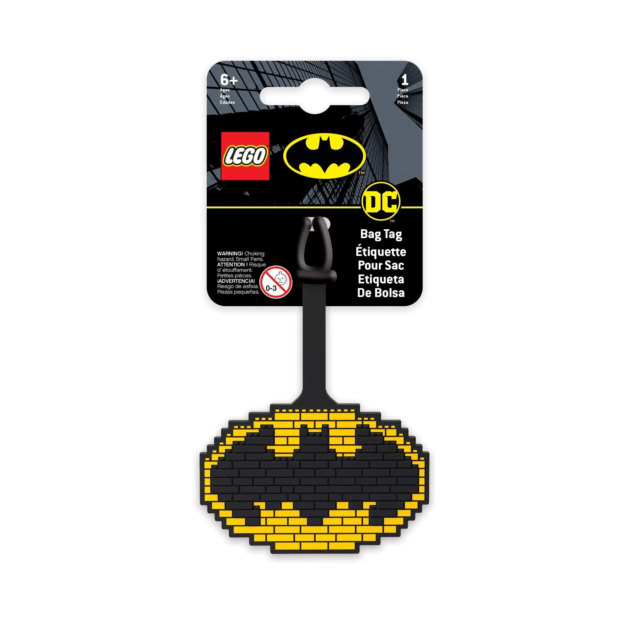 LEGO DC - Batman Logo Bag Tag - 52815