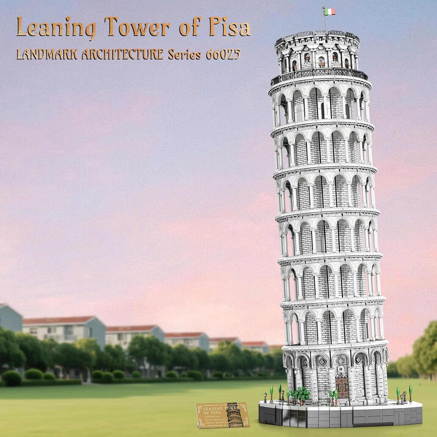 Reobrix Leaning Tower of Pisa