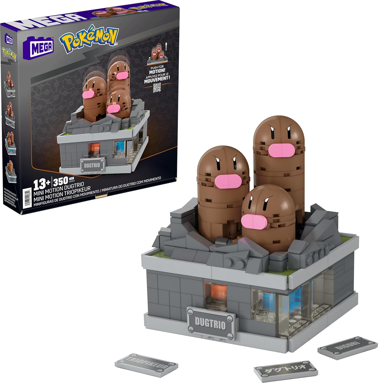 MEGA Pokémon Mini Motion Dugtrio