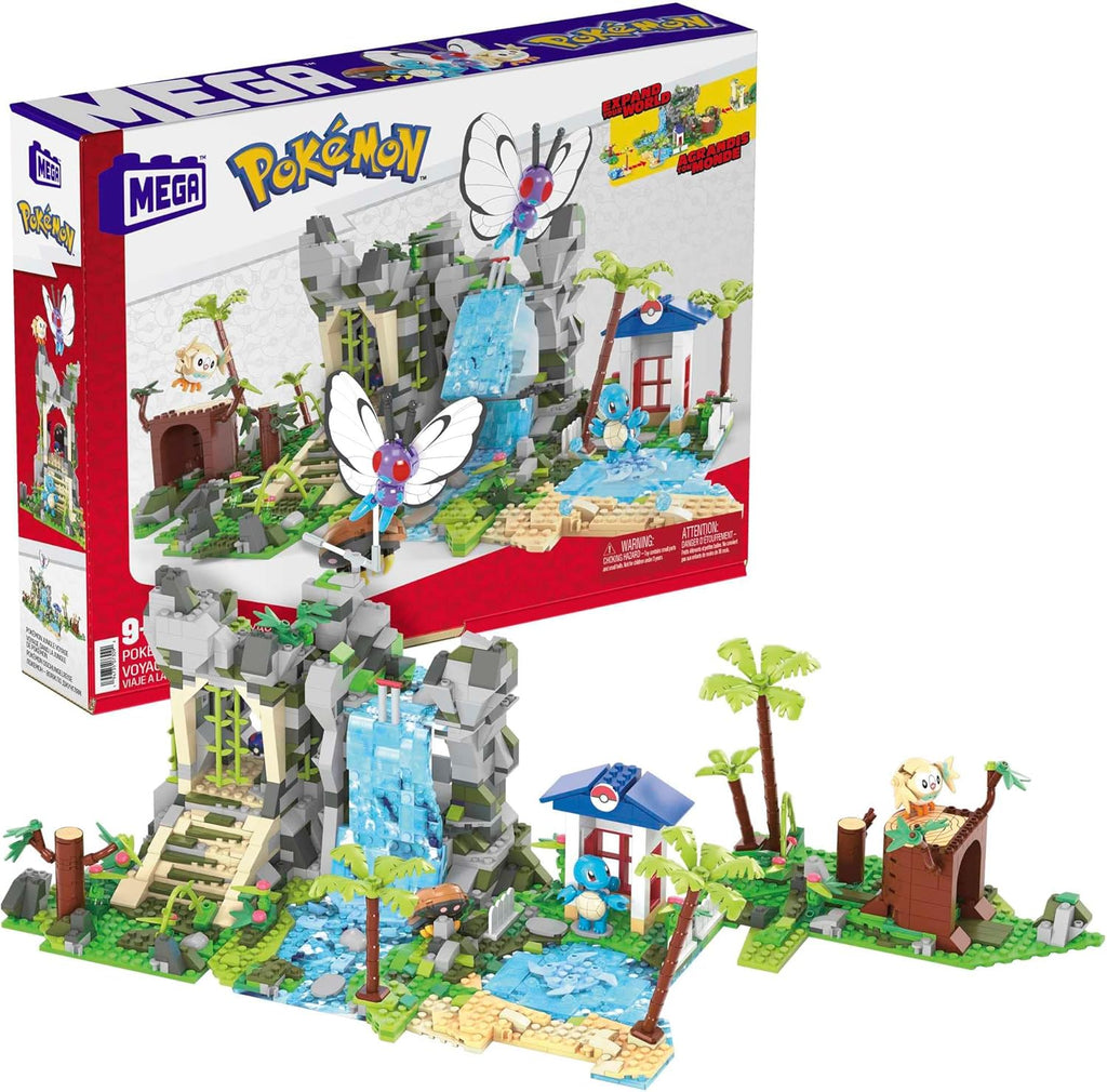 MEGA Pokémon Jungle Voyage 1362 Piece Building Toy Set