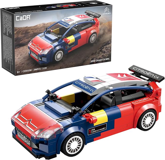 CaDA Citroën C4 WRC 1:24 C55033W brick-built vehicle model