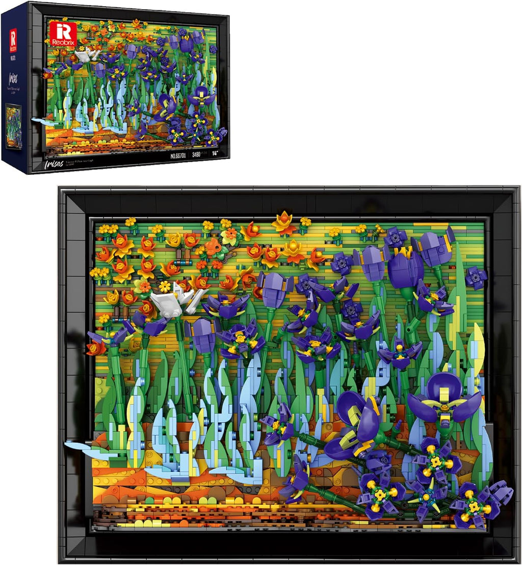 Reobrix Van Gogh's Irises RB66701 building set