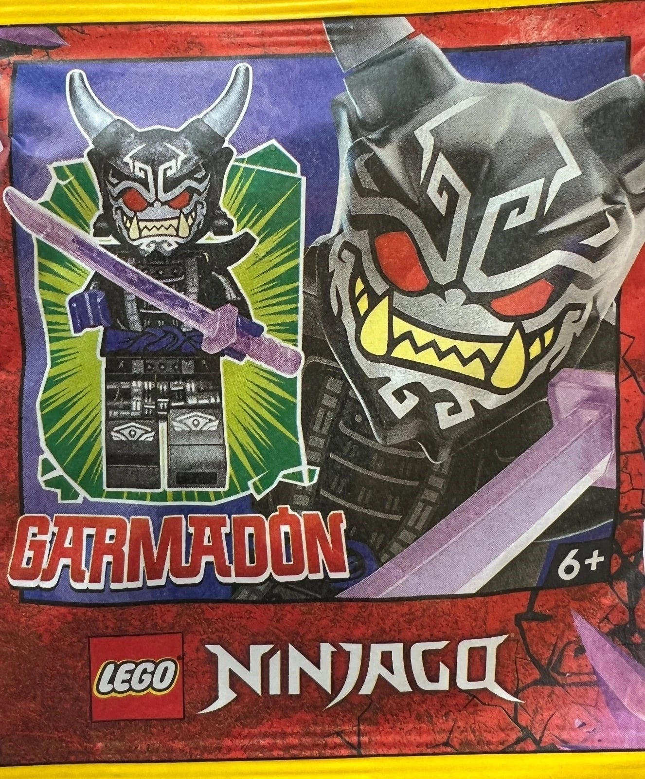 892307 Garmadon Paper Pack with Oni Garmadon and Crystal Katana