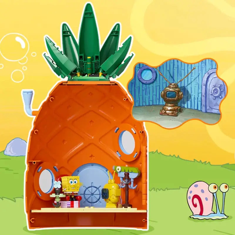 AREA X SpongeBob SquarePants Pineapple House AB0032-Bricking Lebanon