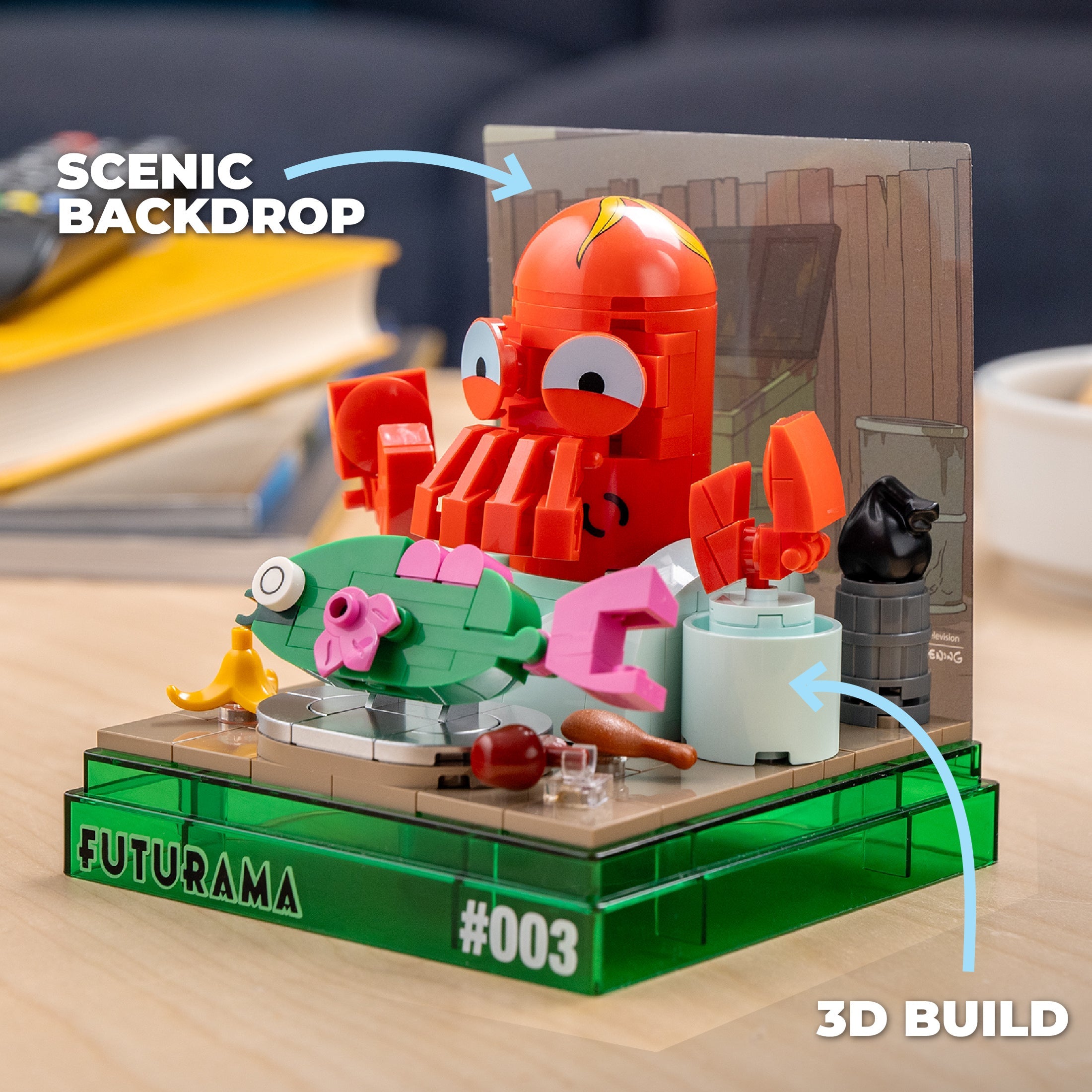Brickcraft BOX! - Futurama Dr. Zoidberg - #003