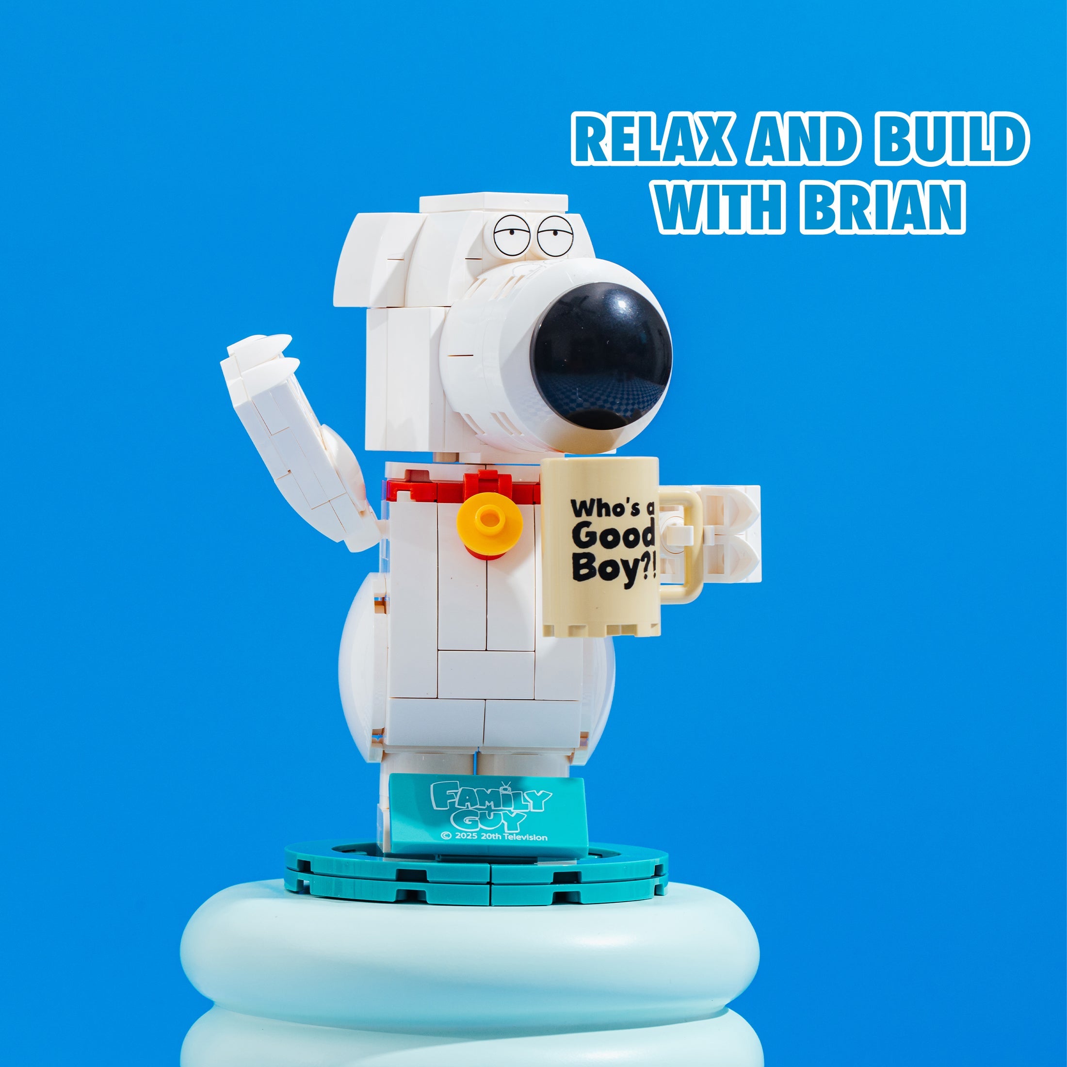 Brickcraft - Family Guy Brian Griffin Figure - 72221 building set