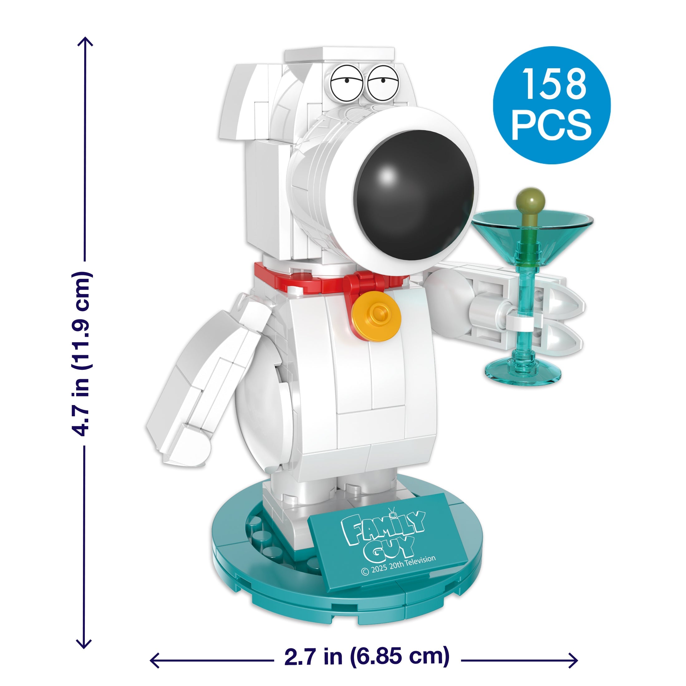Brickcraft - Family Guy Brian Griffin Figure - 72221 building set