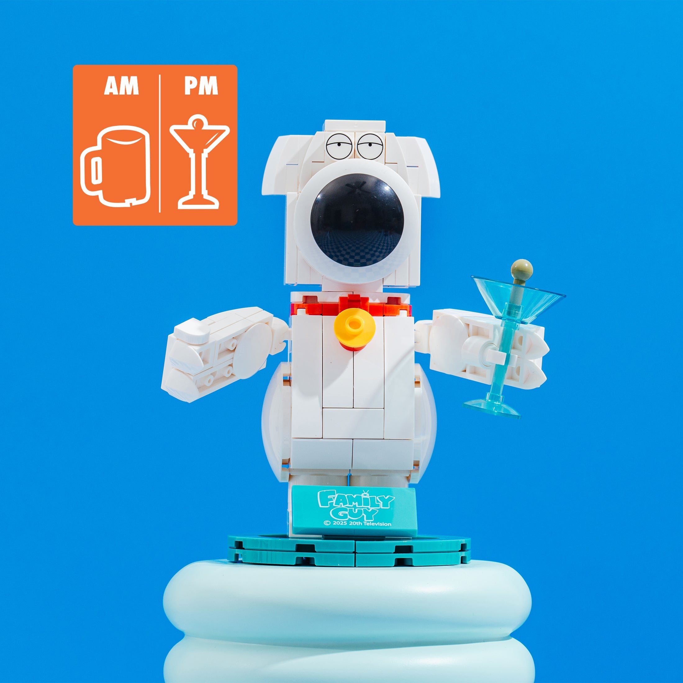 Brickcraft - Family Guy Brian Griffin Figure - 72221 building set