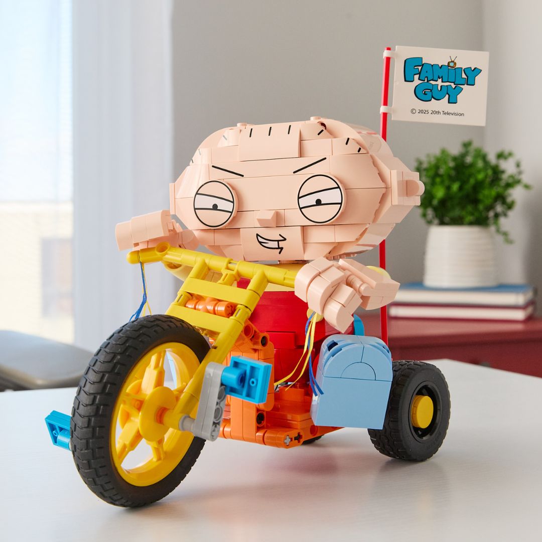 Brickcraft Family Guy Stewie On Trike Building Set