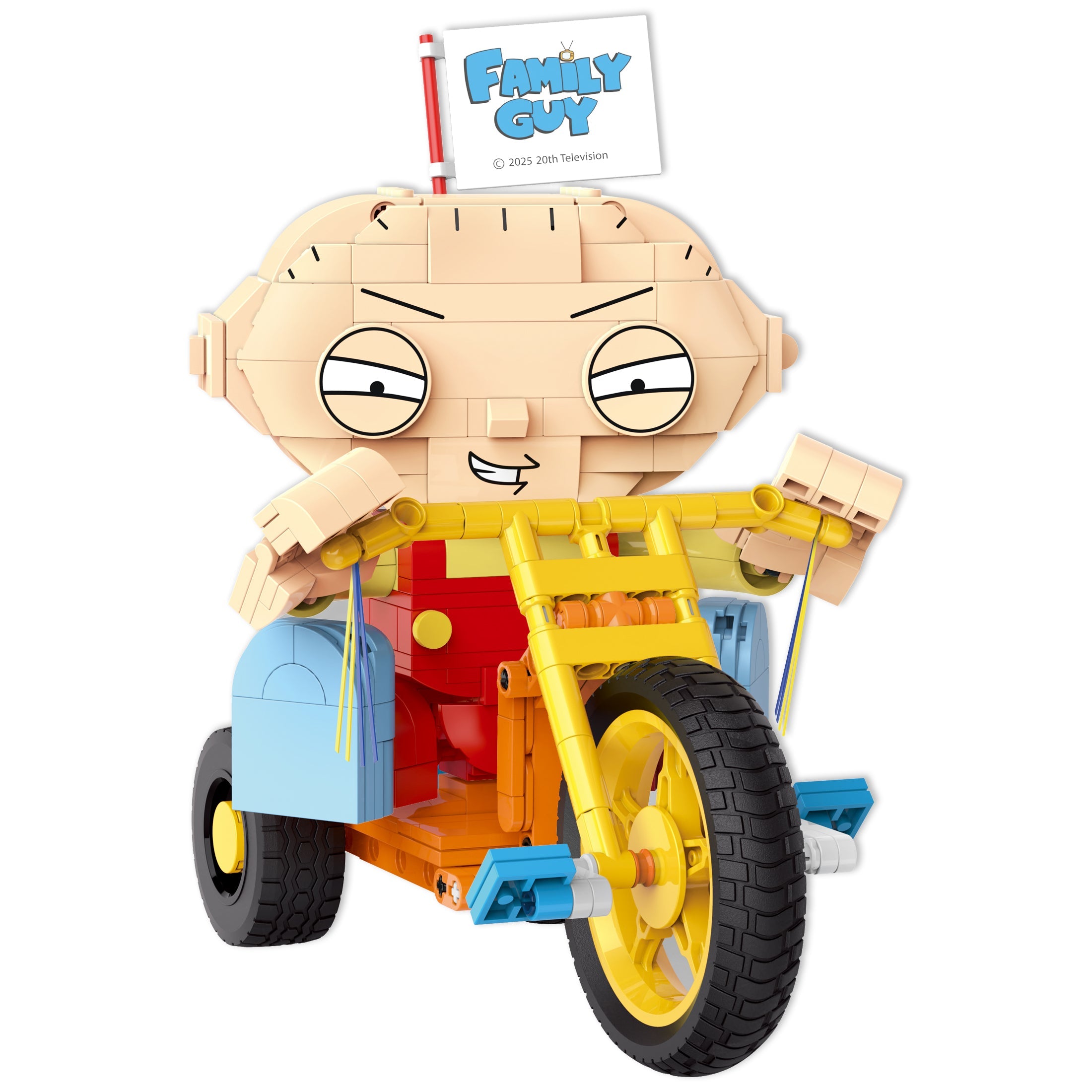 Brickcraft Family Guy Stewie On Trike Building Set
