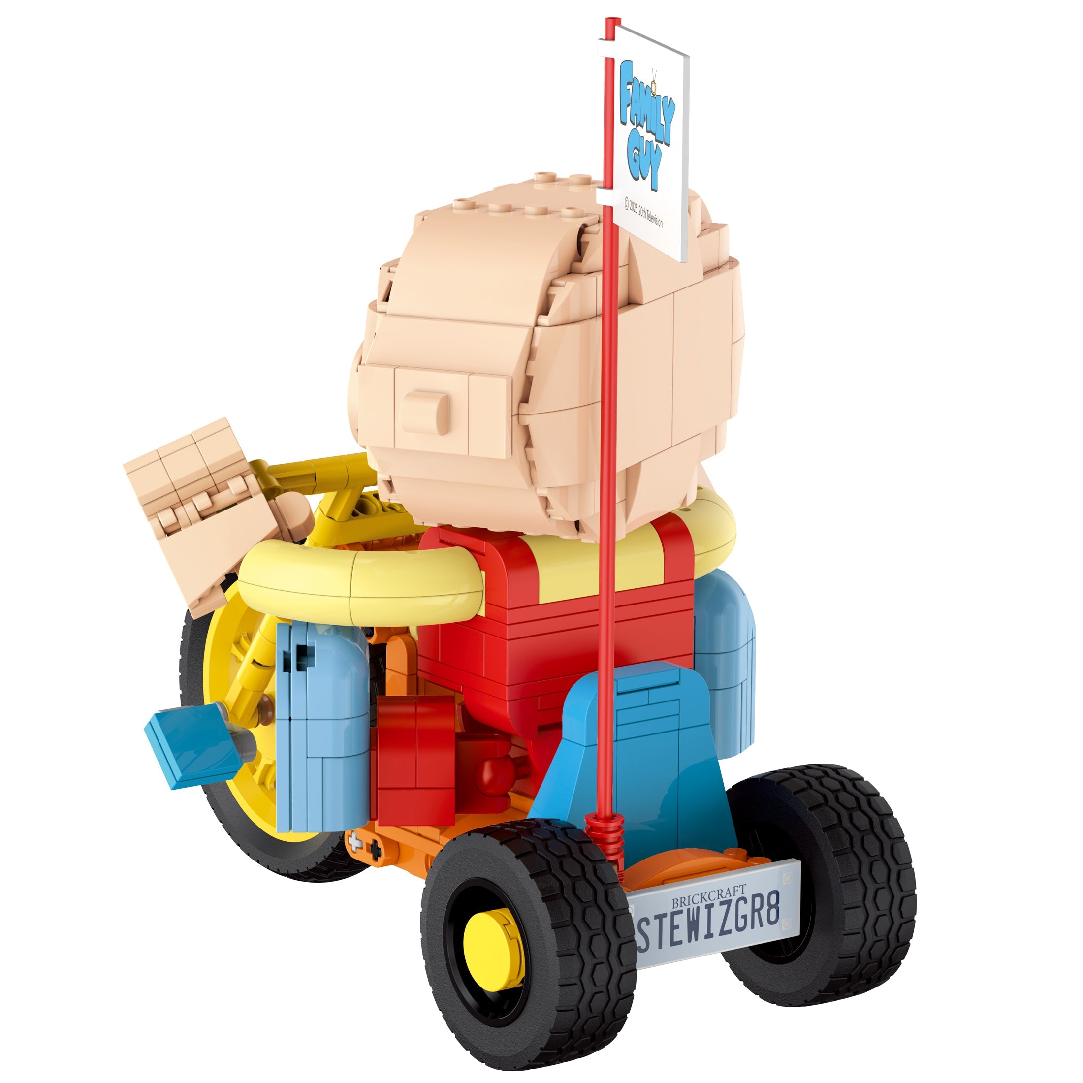 Brickcraft Family Guy Stewie On Trike Building Set