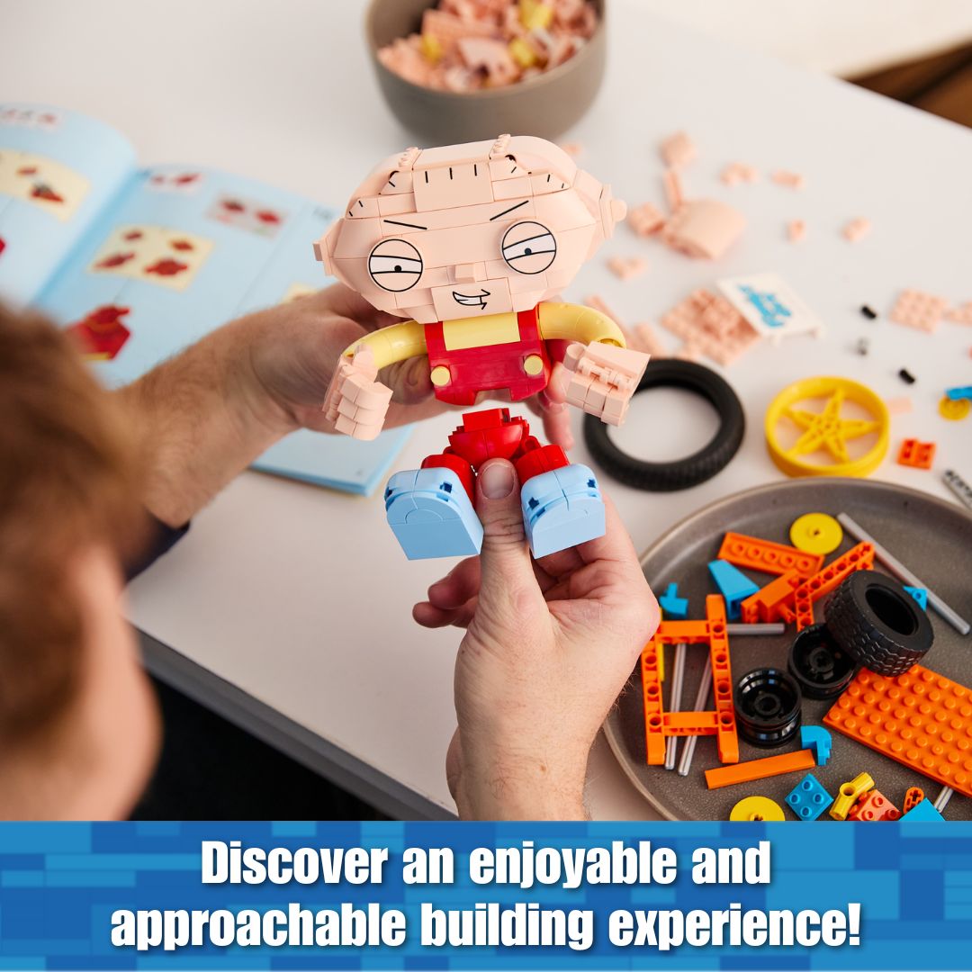 Brickcraft Family Guy Stewie On Trike Building Set