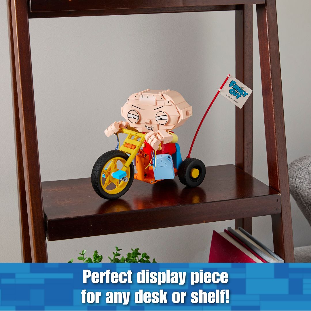 Brickcraft Family Guy Stewie On Trike Building Set