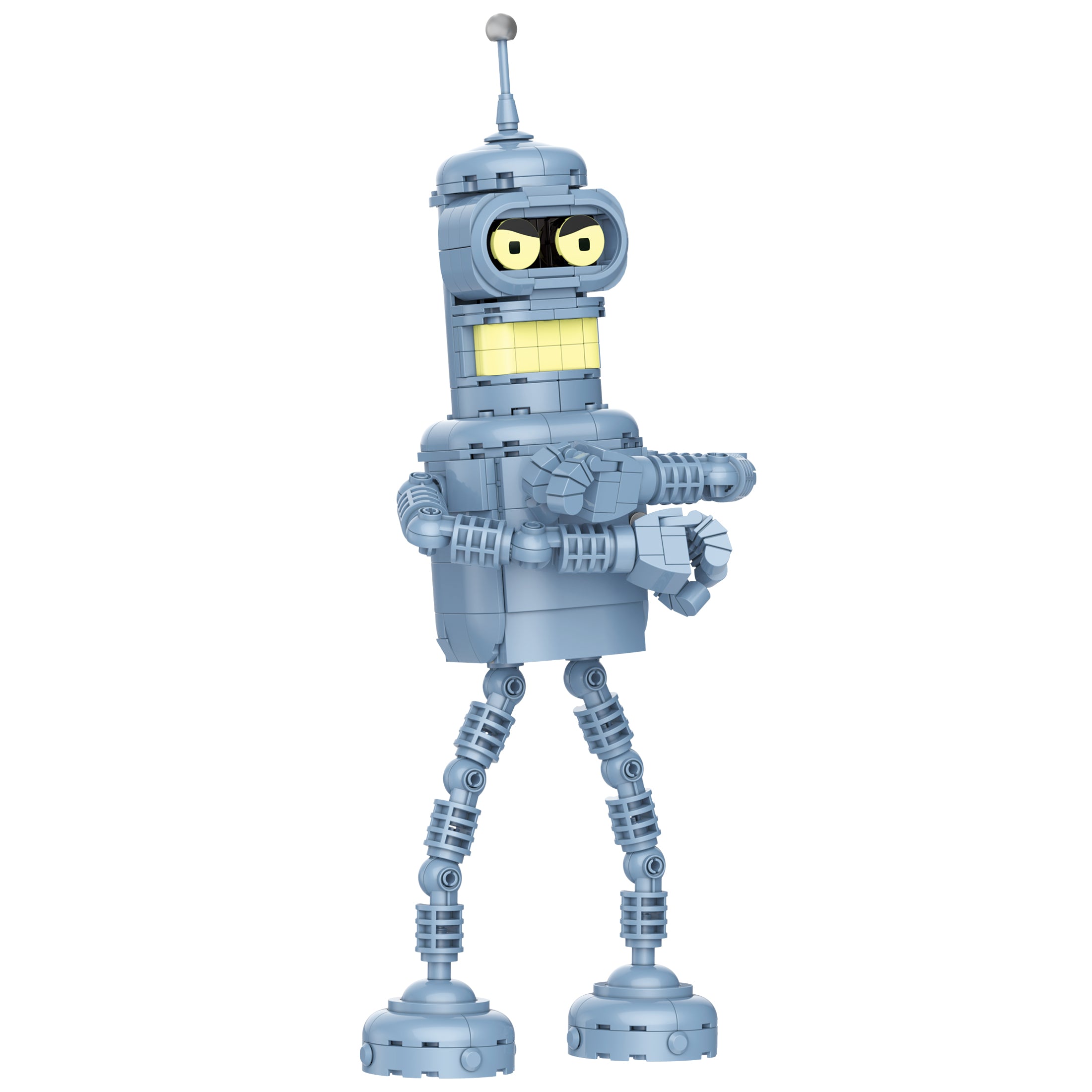 Brickcraft Futurama Bender Posable Robot Figure Collectible Display building set