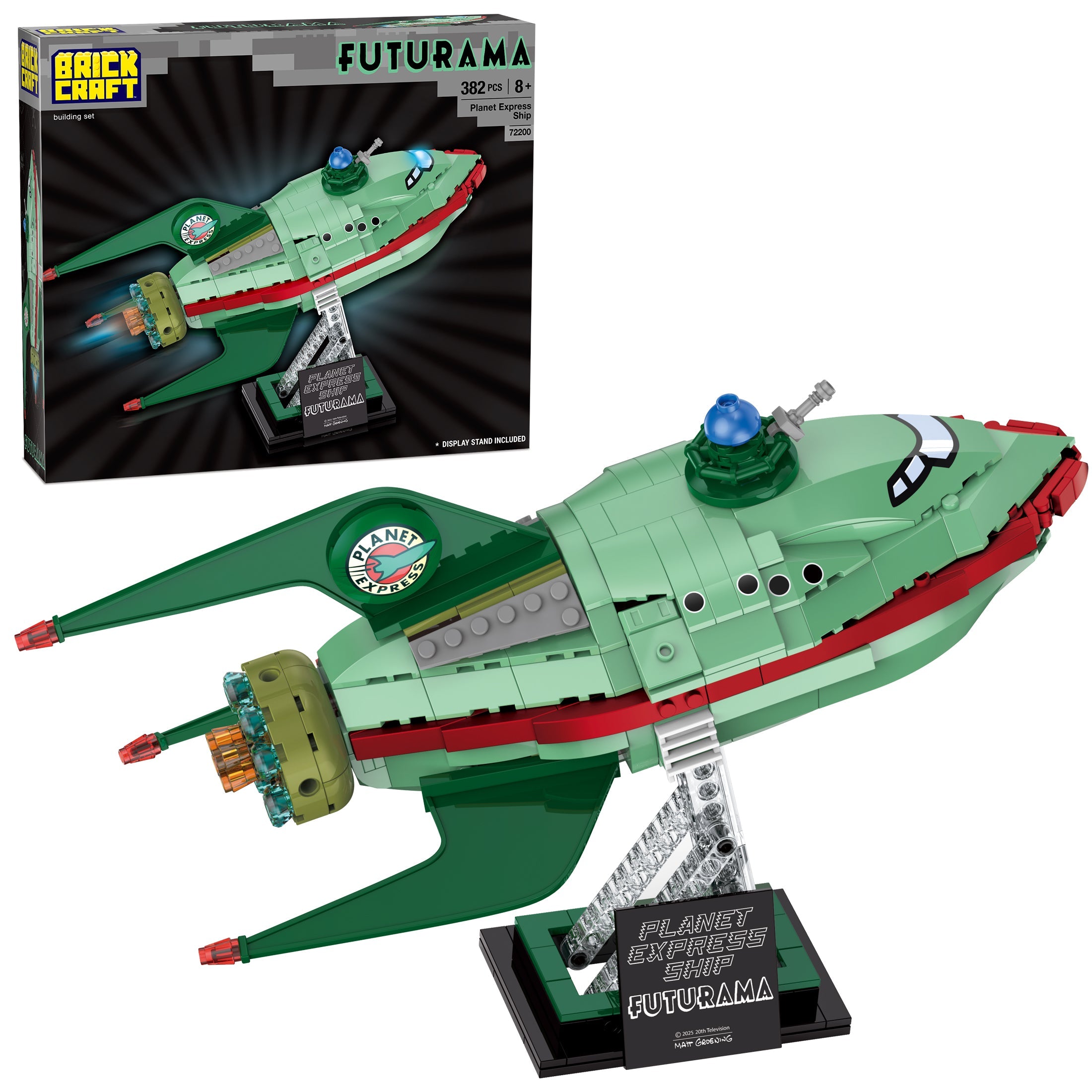 Brickcraft Futurama Planet Express Ship 72200FTM