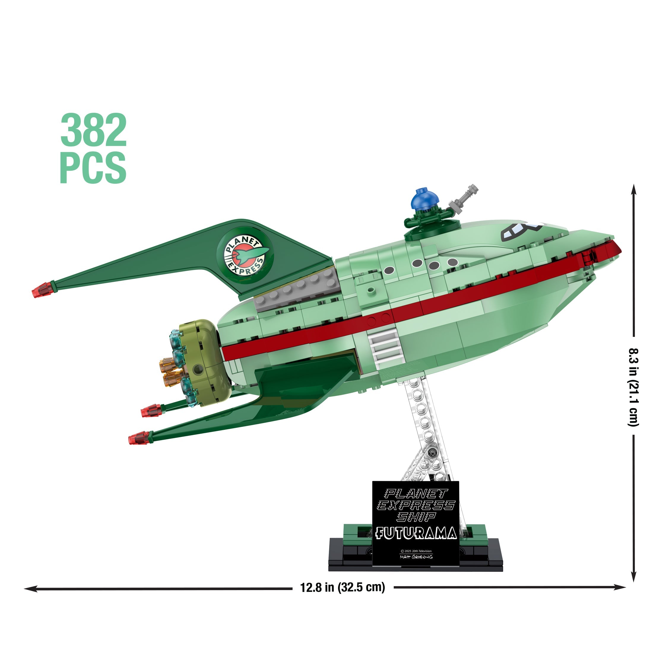 Brickcraft Futurama Planet Express Ship 72200FTM