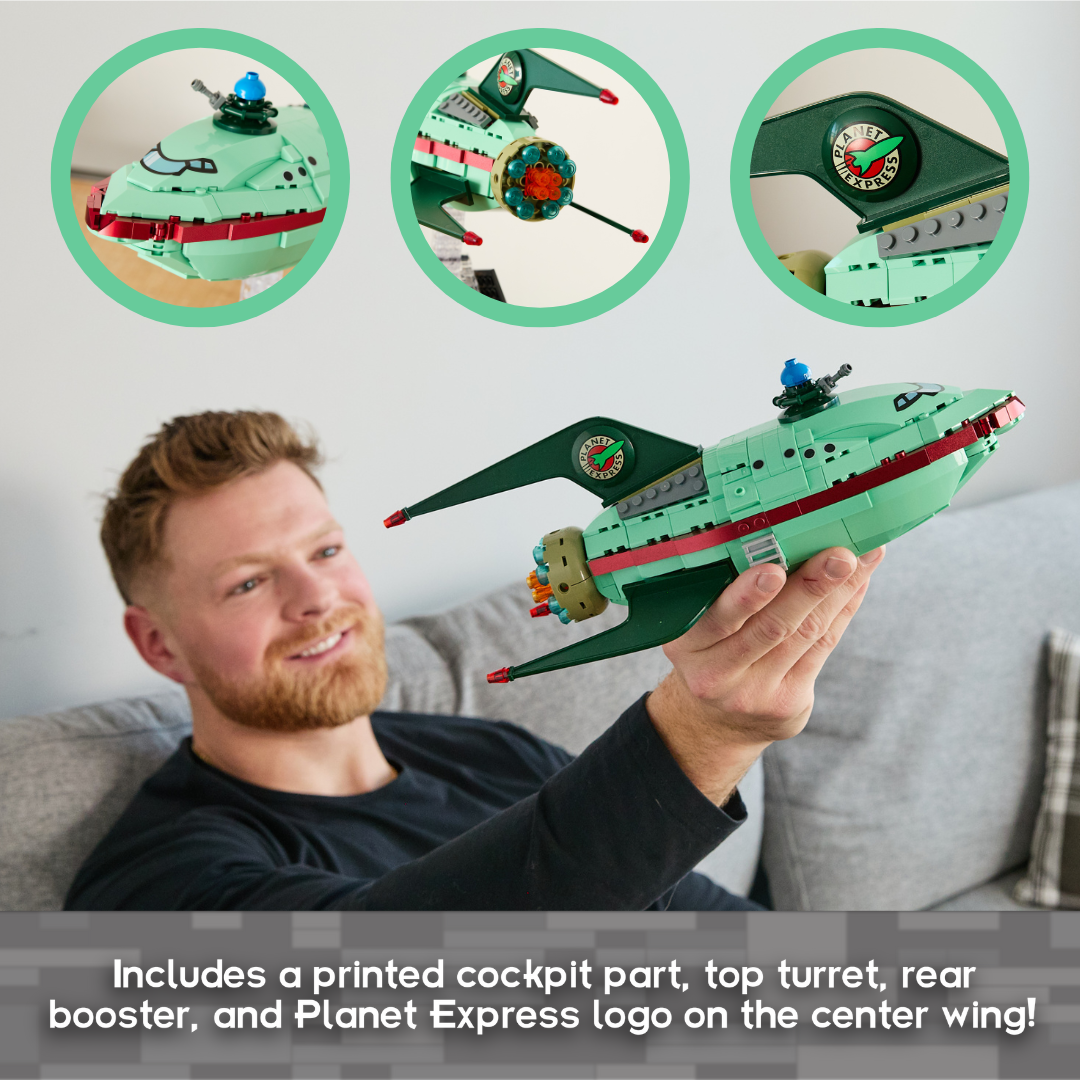 Brickcraft Futurama Planet Express Ship 72200FTM