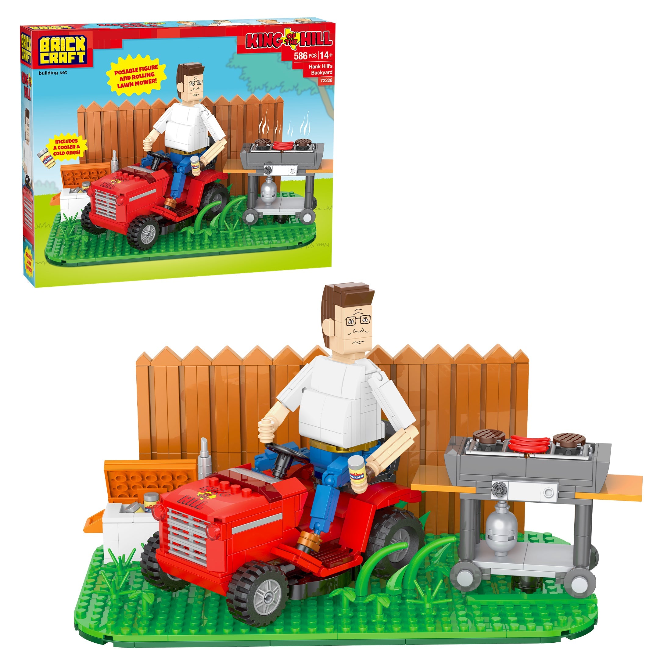 Brickcraft Hank Hill's Backyard building set