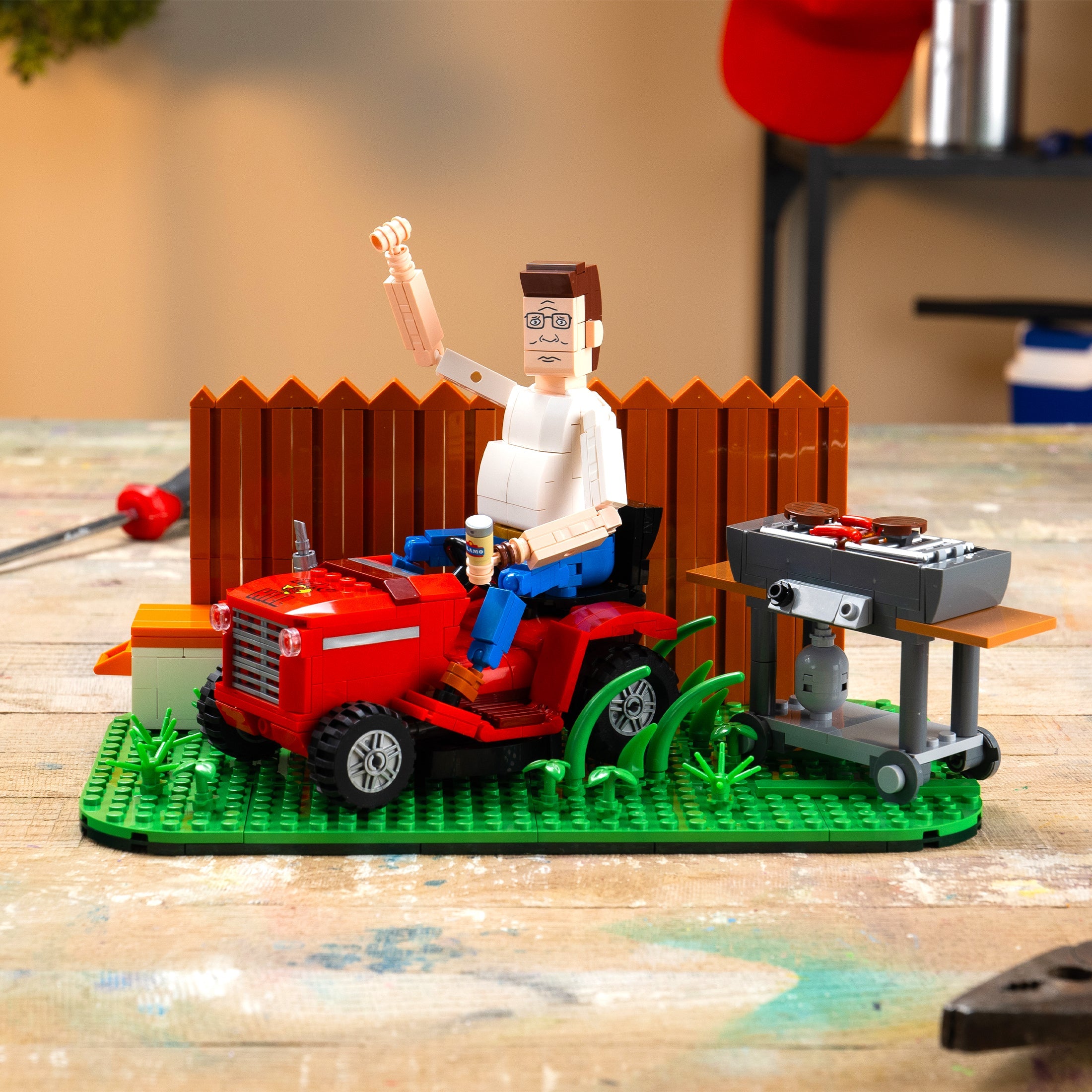 Brickcraft Hank Hill's Backyard building set