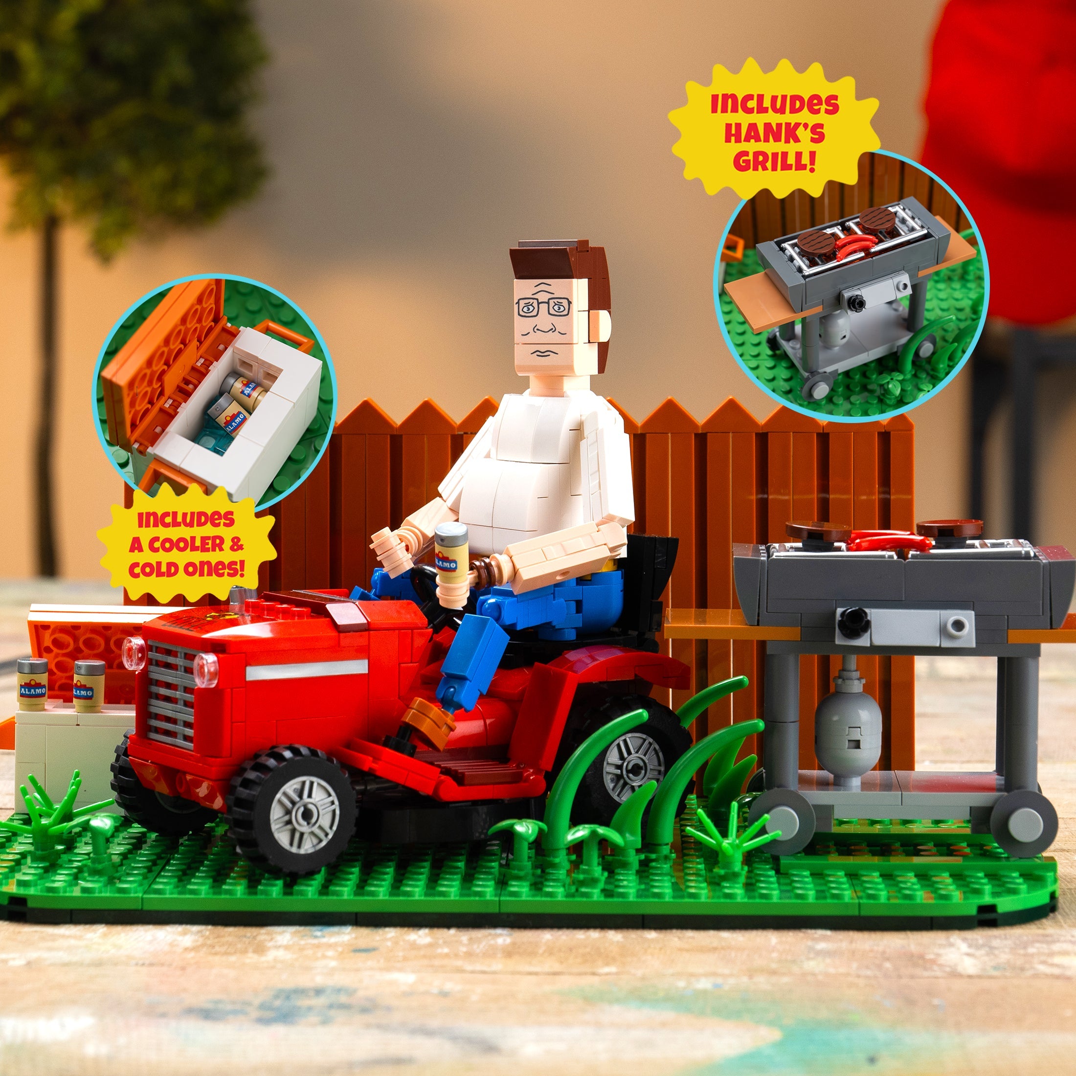 Brickcraft Hank Hill's Backyard building set
