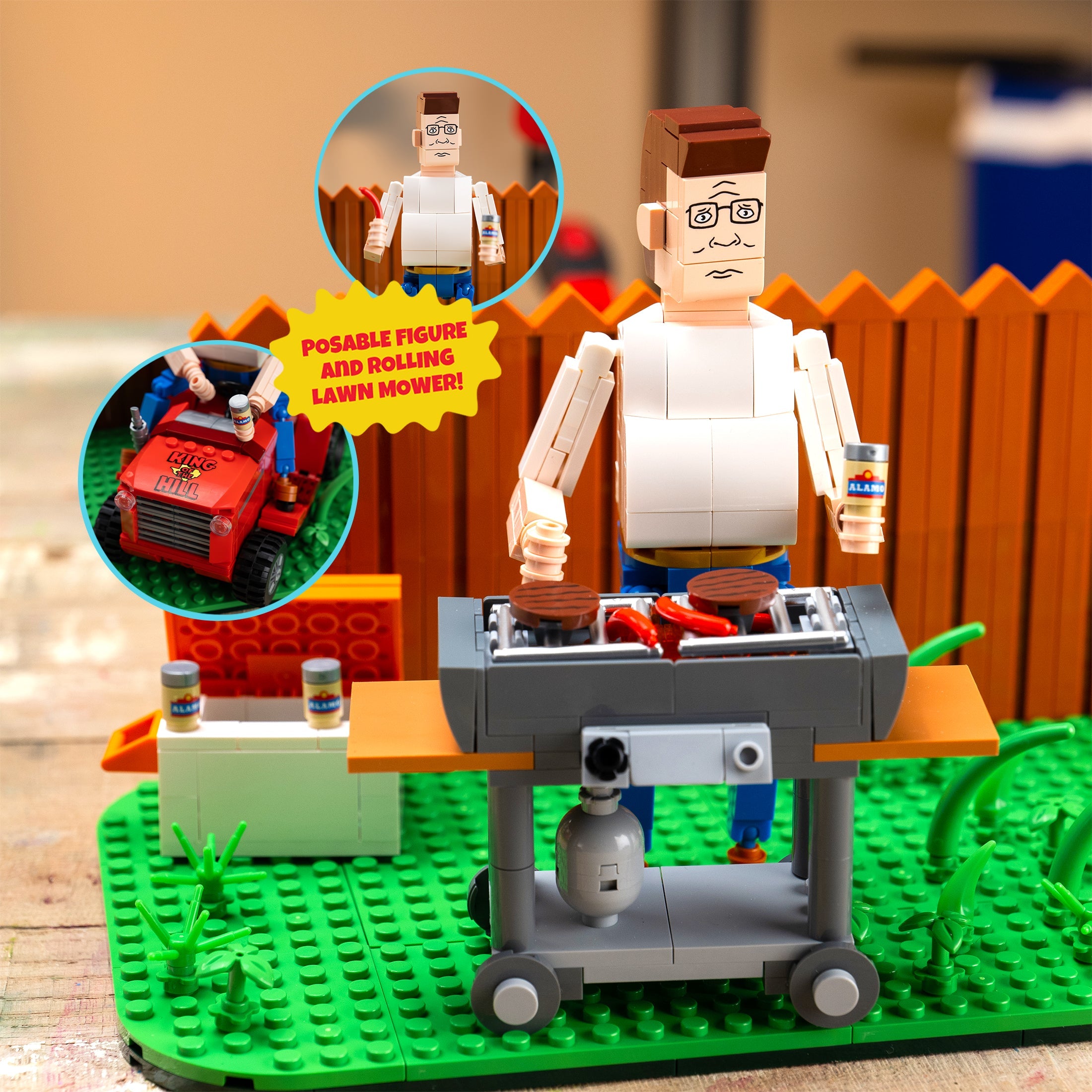 Brickcraft Hank Hill's Backyard building set