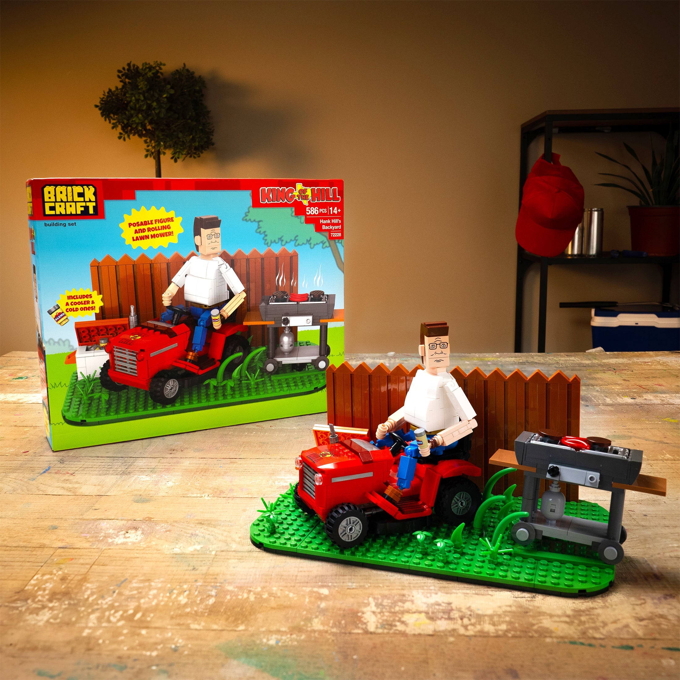 Brickcraft Hank Hill's Backyard building set