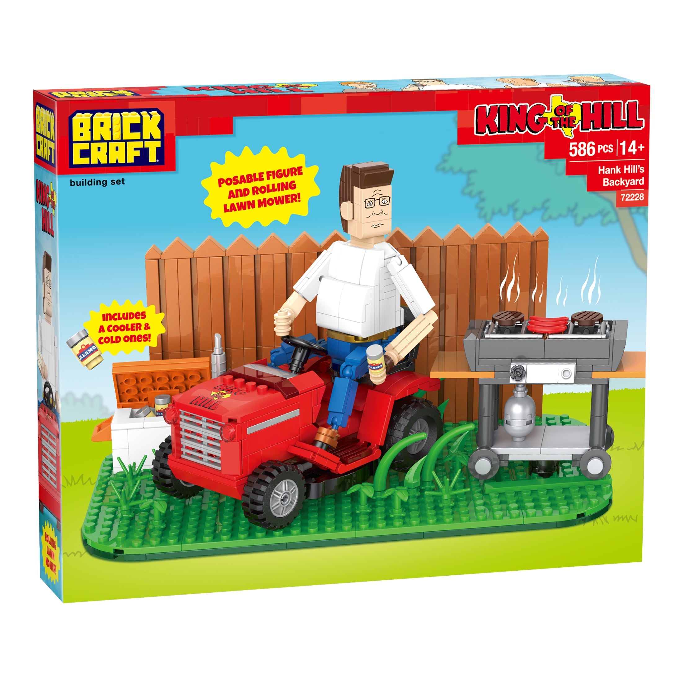 Brickcraft Hank Hill's Backyard building set