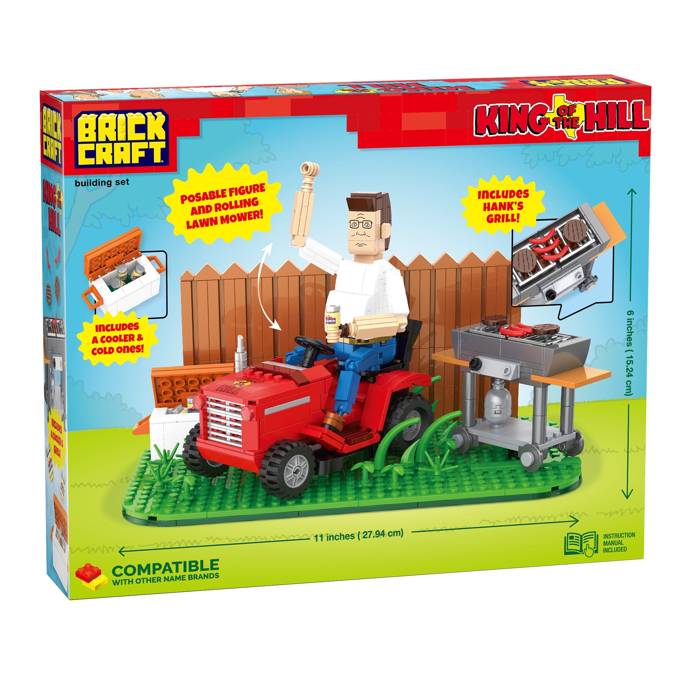 Brickcraft Hank Hill's Backyard building set