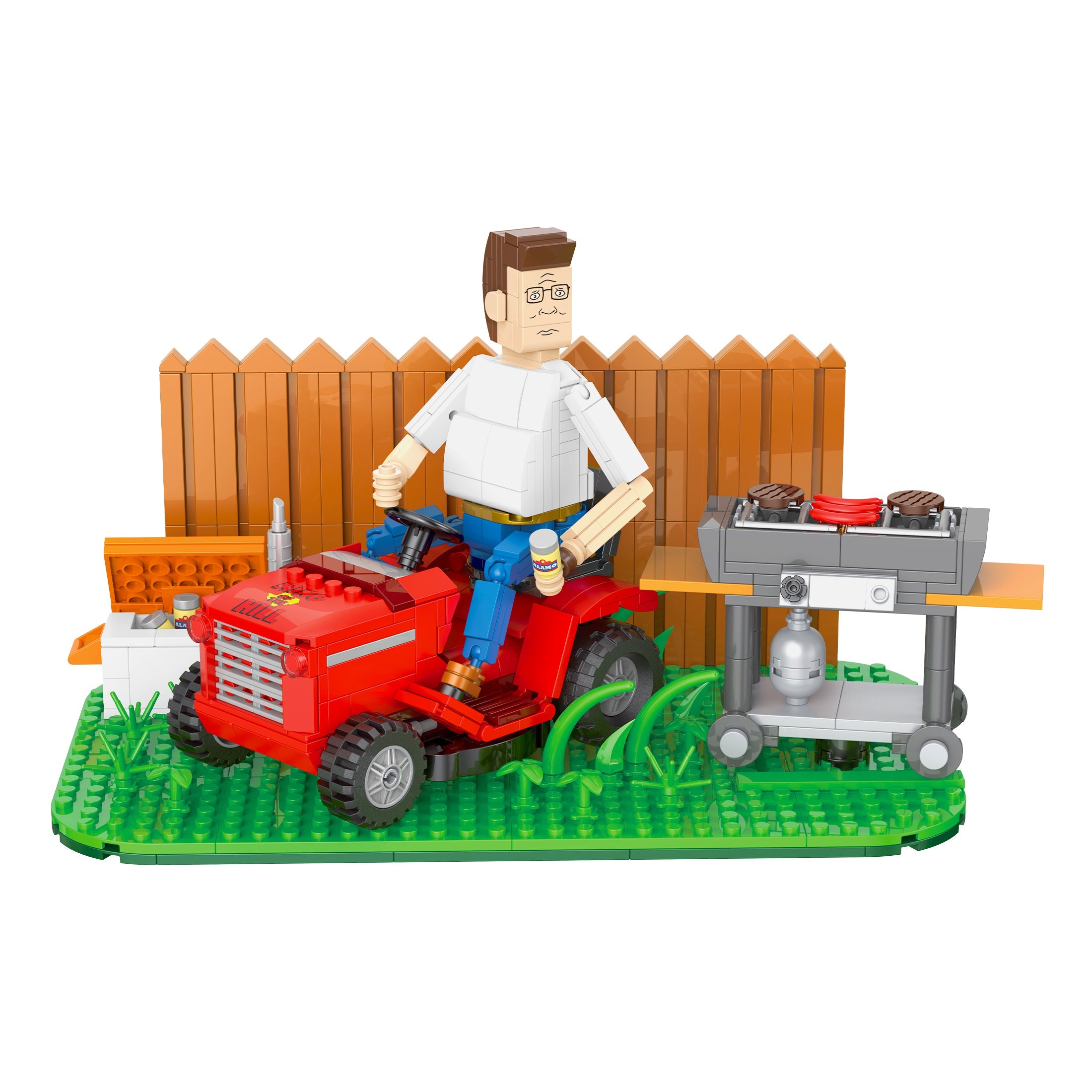 Brickcraft Hank Hill's Backyard building set
