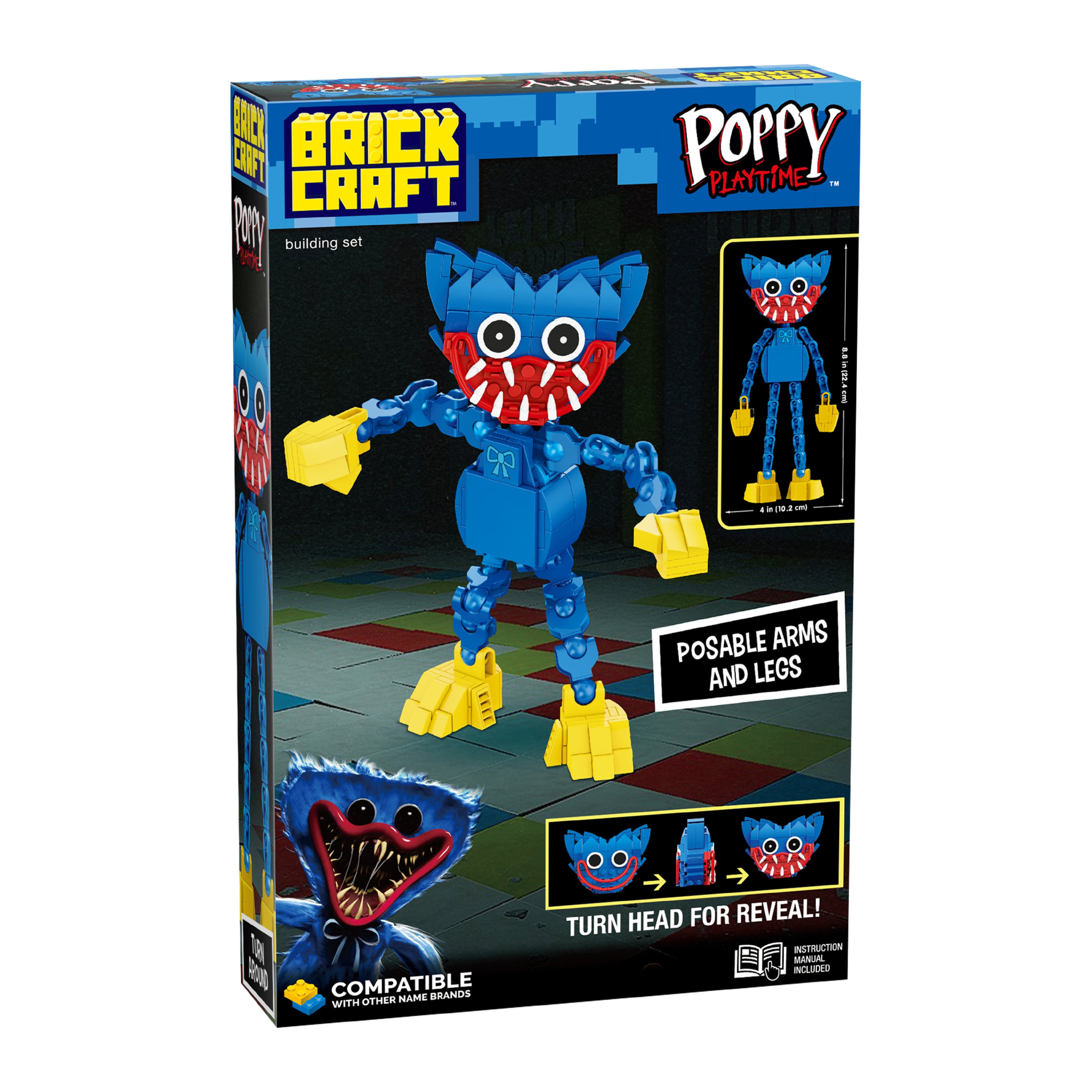 Brickcraft - Huggy Wuggy Collectible Brick Building Set - 72181PPT