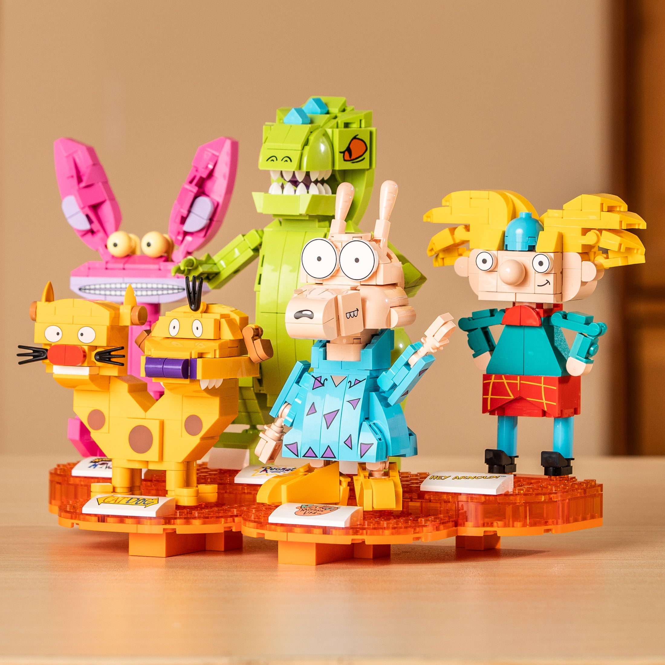 Brickcraft - Nick 90's Nickelodeon Brick Set Collectible - 72093NCK